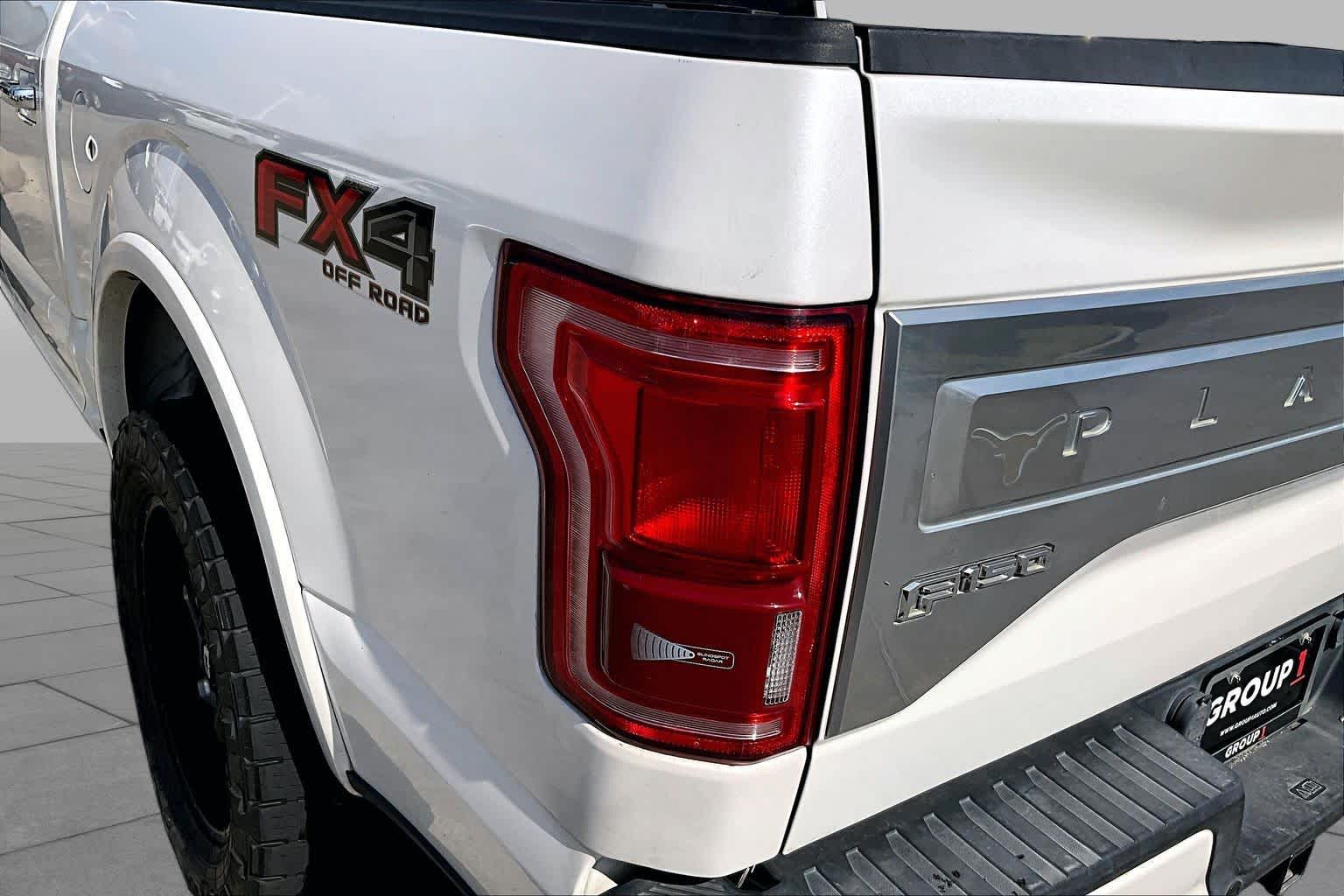2015 Ford F-150 Platinum White Platinum Metallic Tri-Coat at Auto Boutique Texas