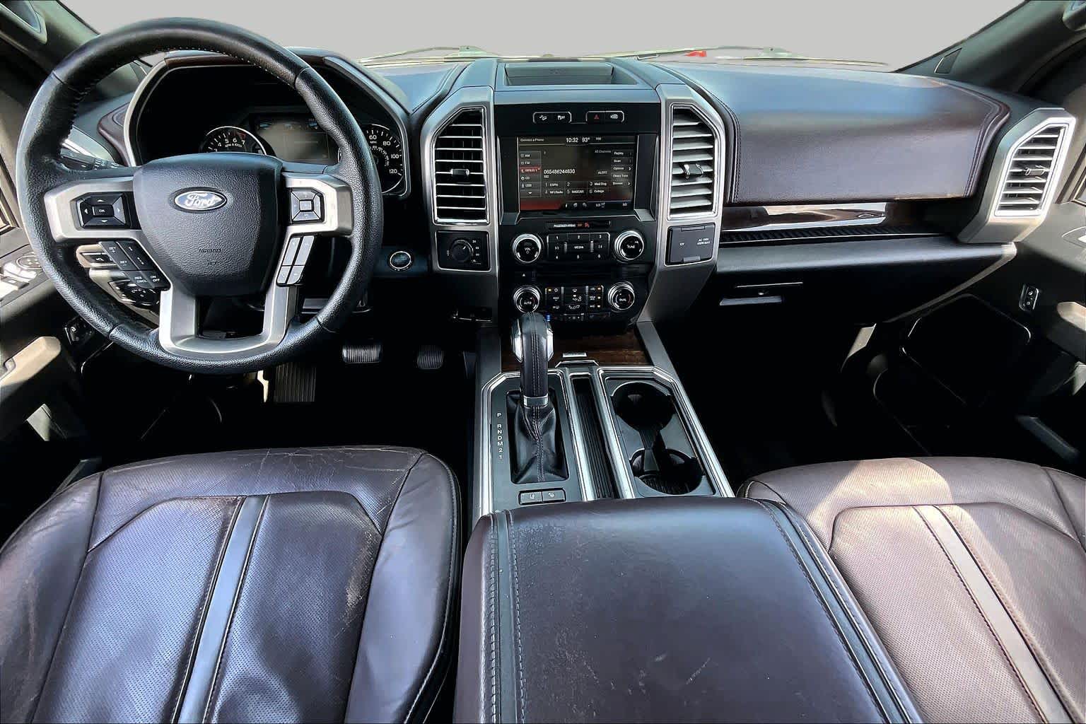 2015 Ford F-150 Platinum White Platinum Metallic Tri-Coat at Auto Boutique Texas