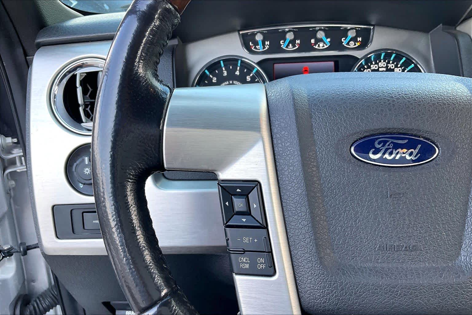 2013 Ford F-150 Platinum Ingot Silver Metallic at Mac Haik Ford