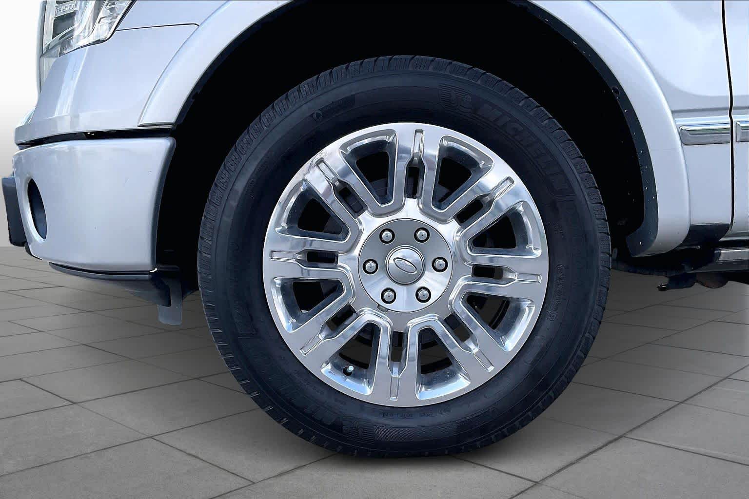 2013 Ford F-150 Platinum Ingot Silver Metallic at Mac Haik Ford