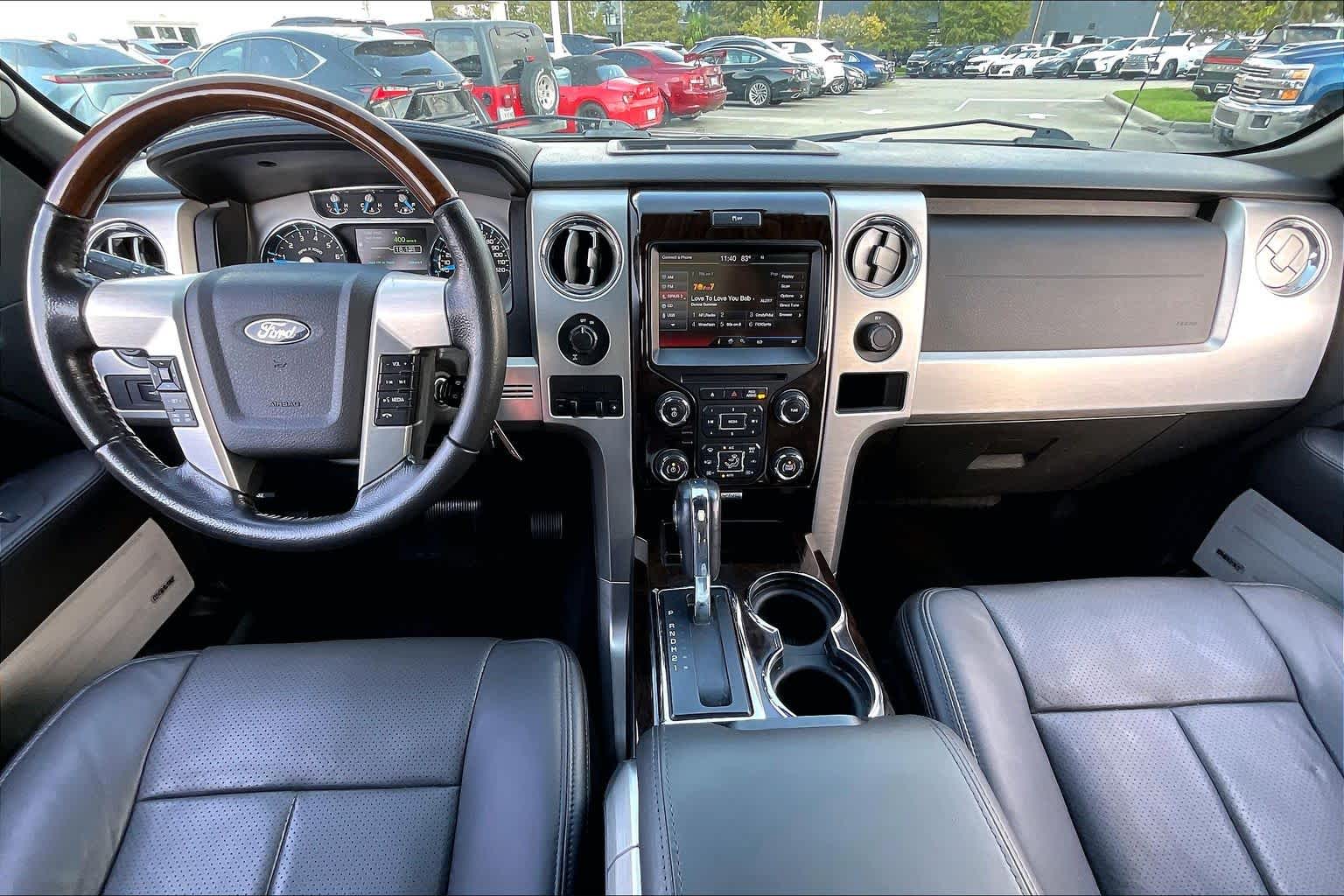 2013 Ford F-150 Platinum Ingot Silver Metallic at Mac Haik Ford