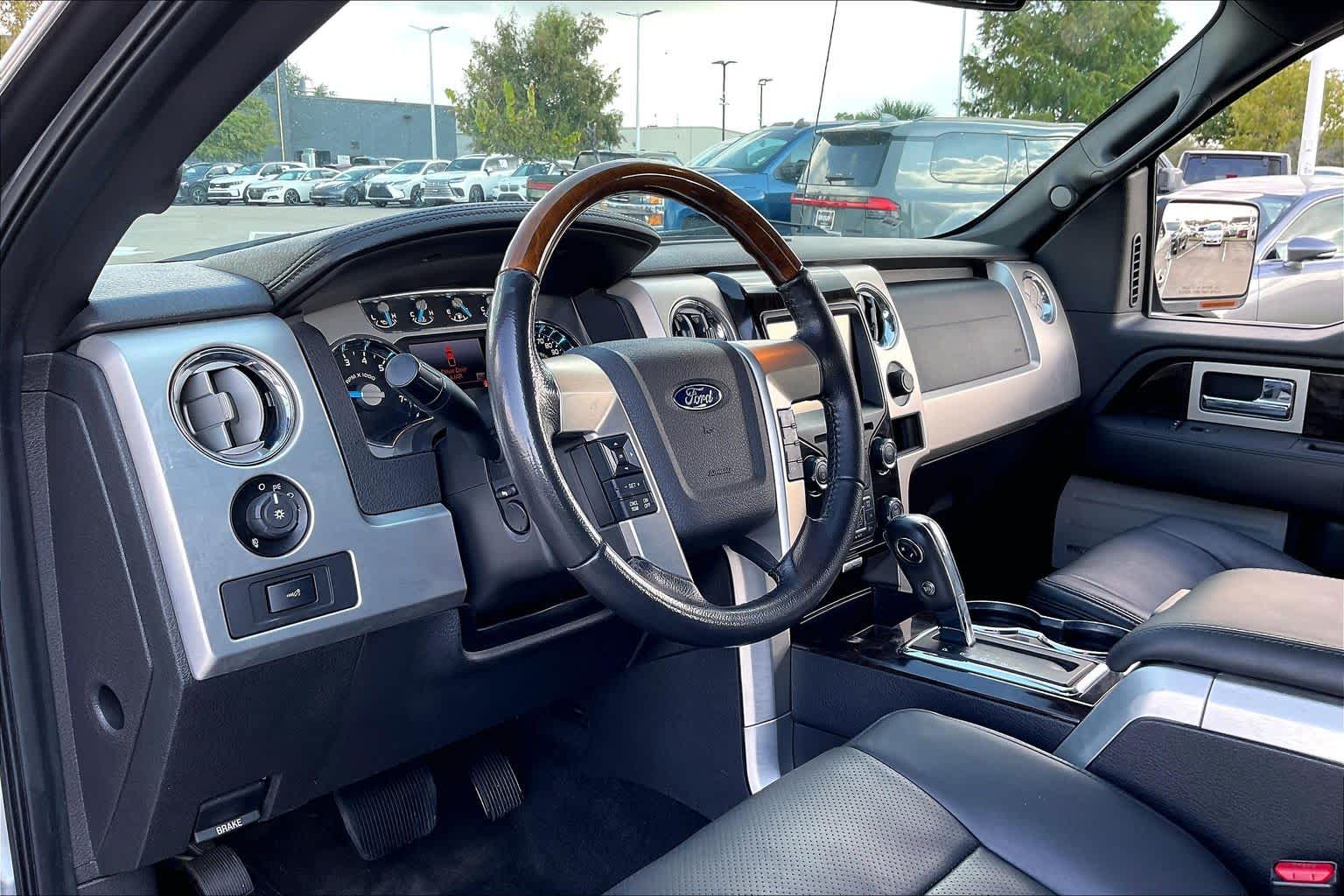 2013 Ford F-150 Platinum Ingot Silver Metallic at Mac Haik Ford