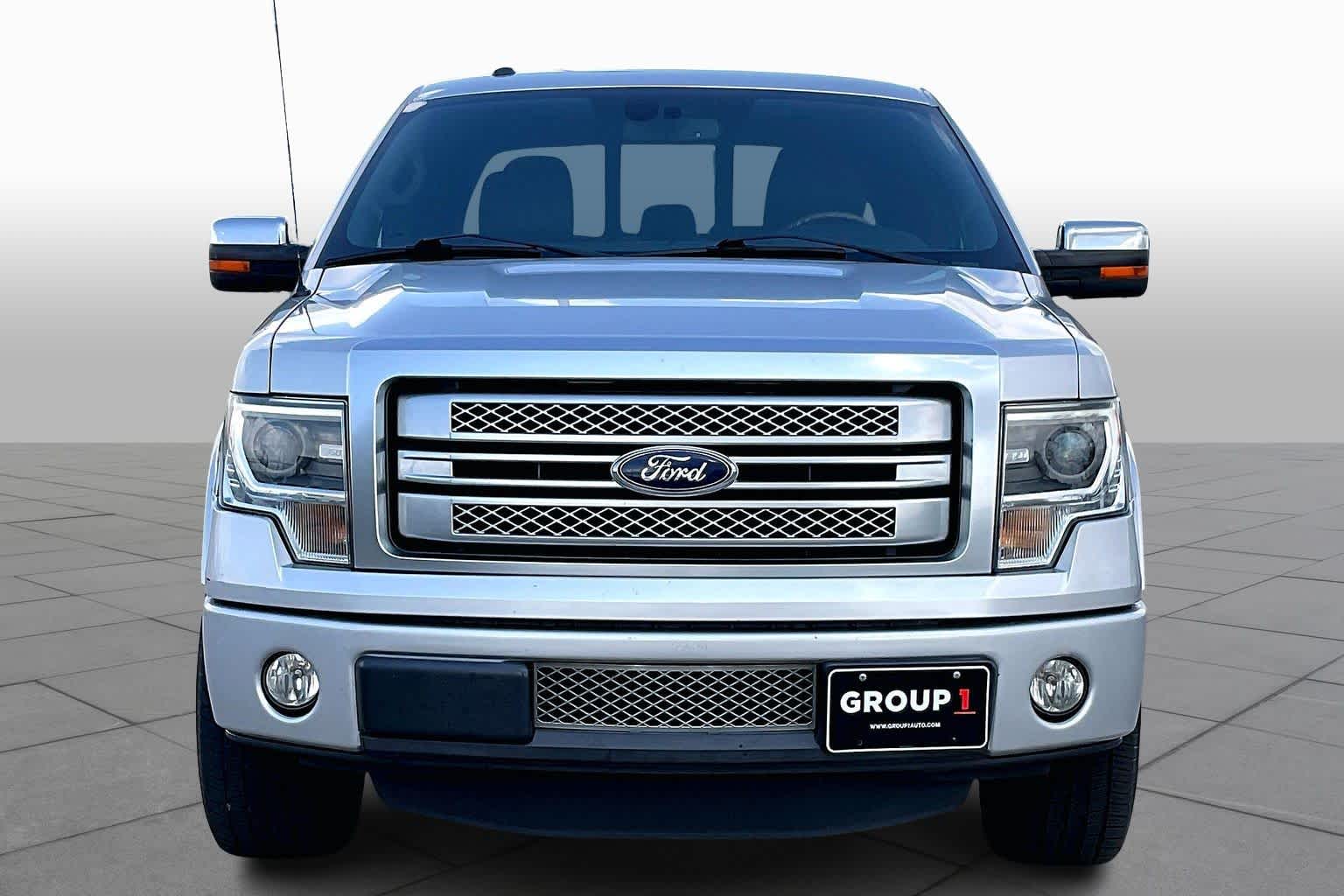 2013 Ford F-150 Platinum Ingot Silver Metallic at Mac Haik Ford