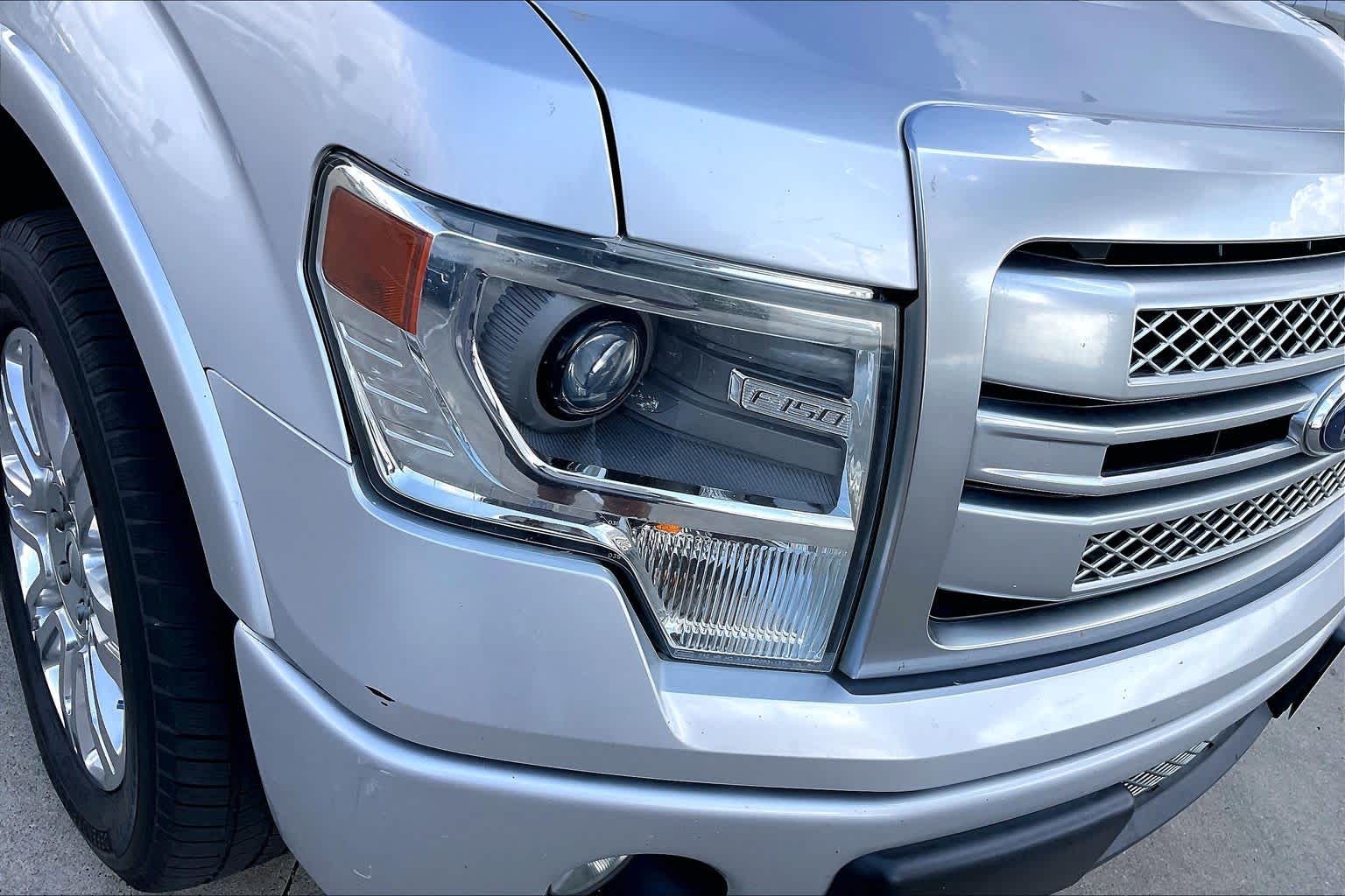 2013 Ford F-150 Platinum Ingot Silver Metallic at Mac Haik Ford