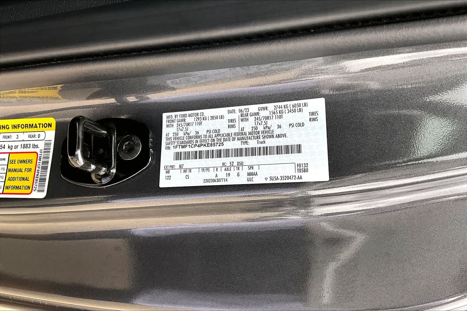 2023 Ford F-150 XL Carbonized Gray Metallic at Texan GMC Buick