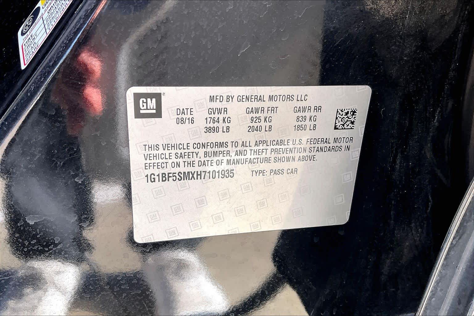 2017 Chevrolet Cruze Premier Mosaic Black Metallic at AutoNation USA Houston