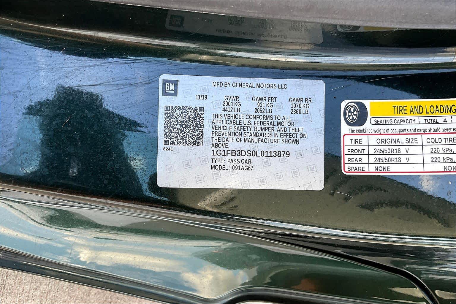 2020 Chevrolet Camaro 1LT Rally Green Metallic at Sterling McCall Acura