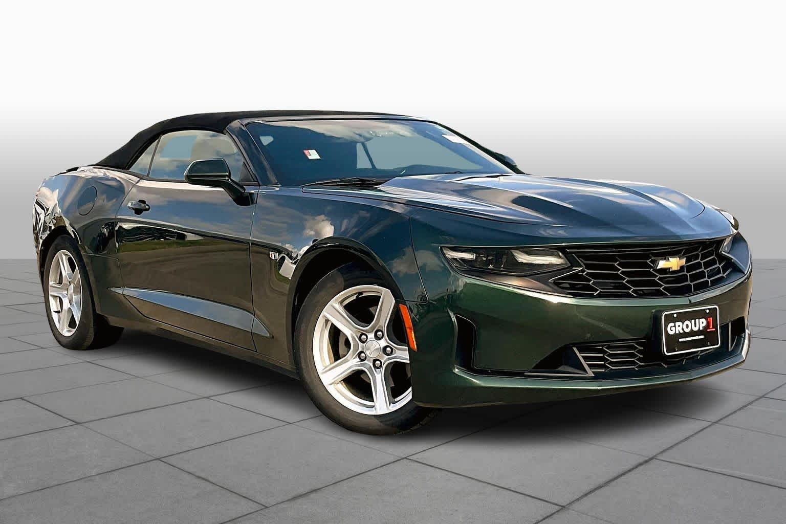 2020 Chevrolet Camaro 1LT Rally Green Metallic at Sterling McCall Acura