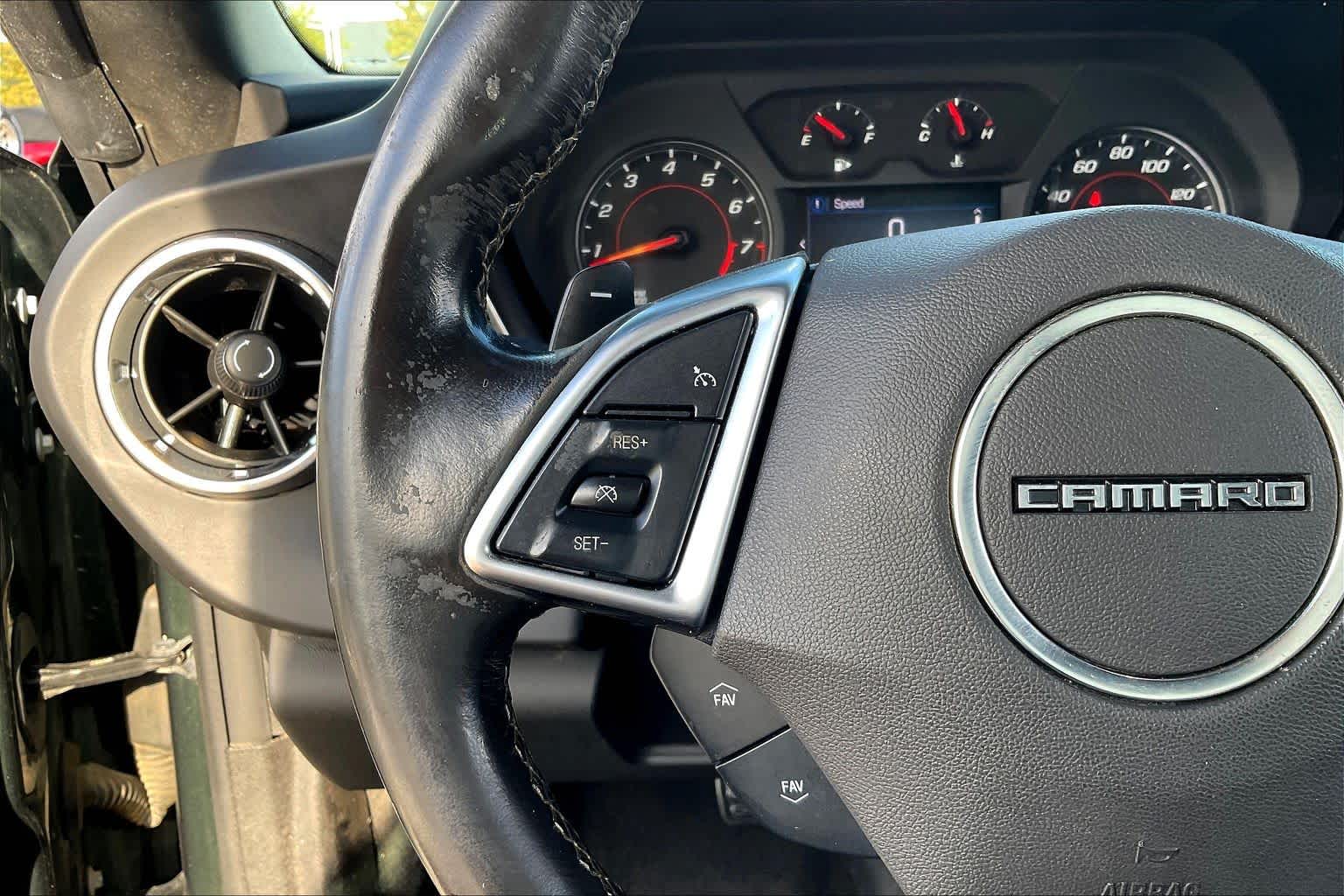 2020 Chevrolet Camaro 1LT Rally Green Metallic at Sterling McCall Acura