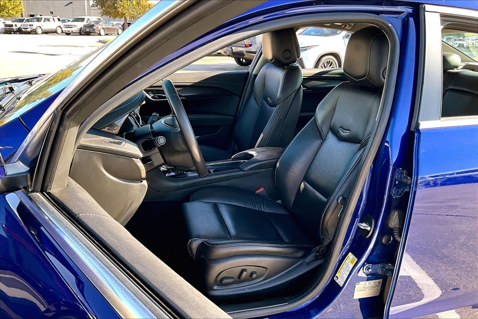 2013 Cadillac ATS  Opulent Blue Metallic at Sterling McCall Nissan