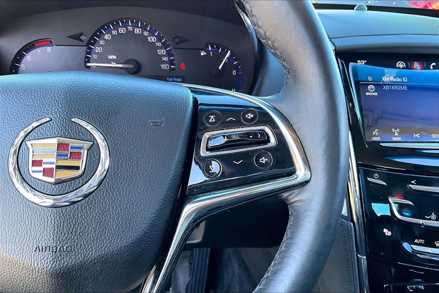 2013 Cadillac ATS  Opulent Blue Metallic at Sterling McCall Nissan