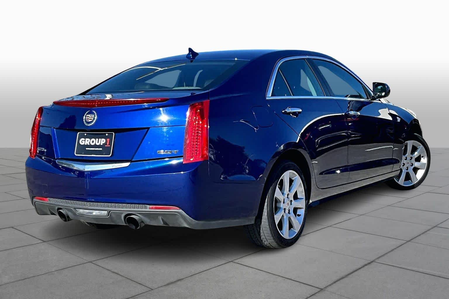 2013 Cadillac ATS  Opulent Blue Metallic at Sterling McCall Nissan