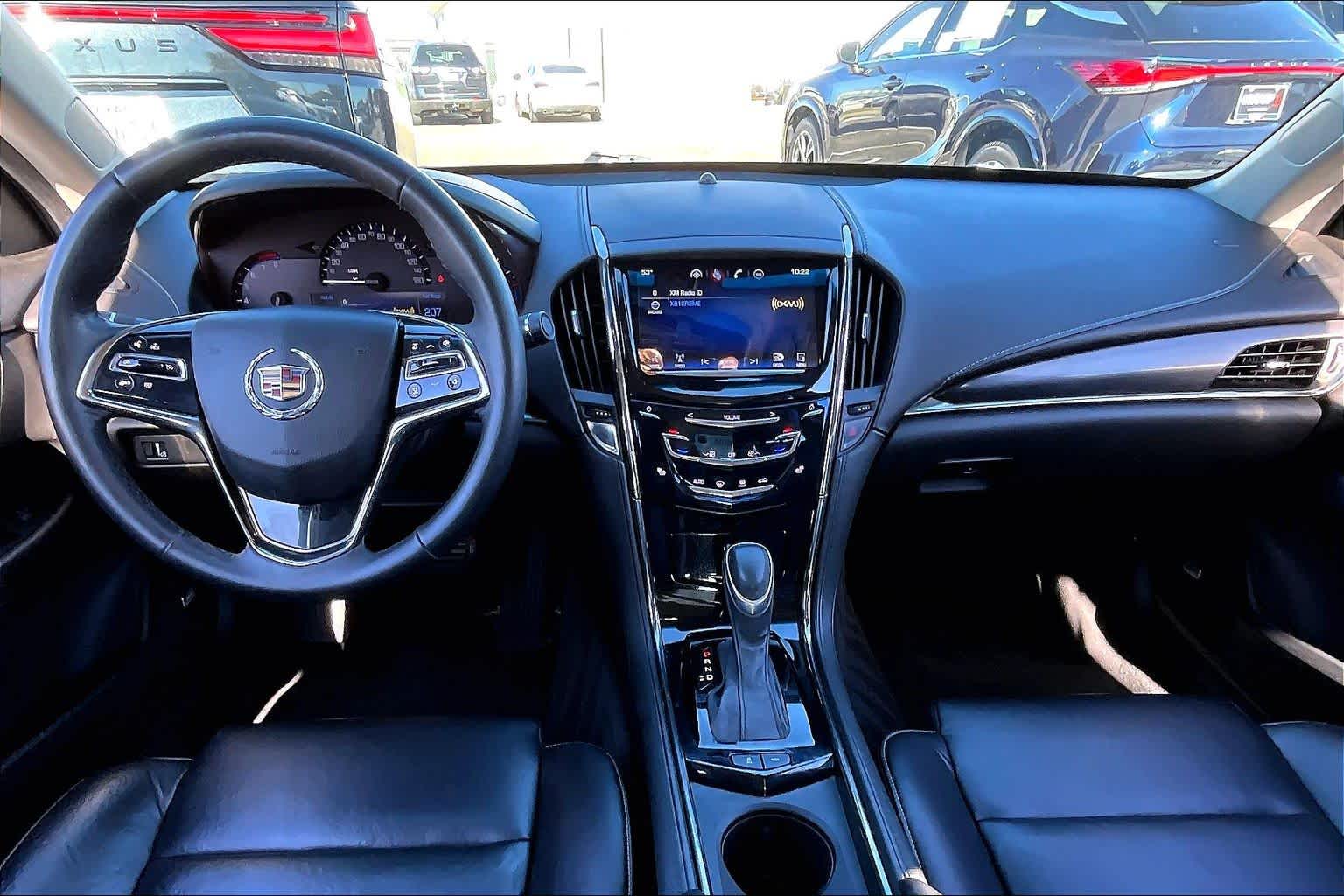2013 Cadillac ATS  Opulent Blue Metallic at Sterling McCall Nissan