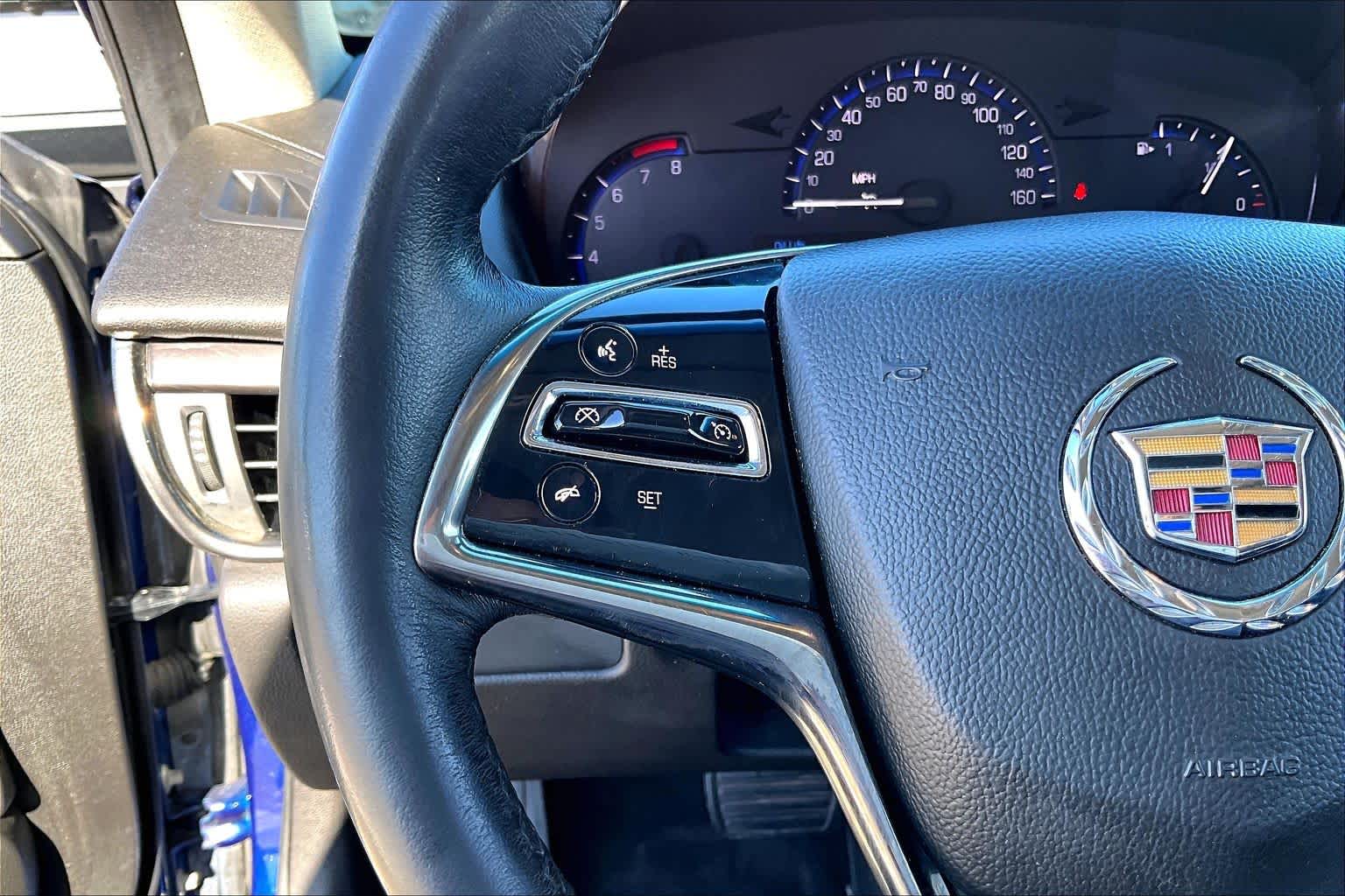 2013 Cadillac ATS  Opulent Blue Metallic at Sterling McCall Nissan
