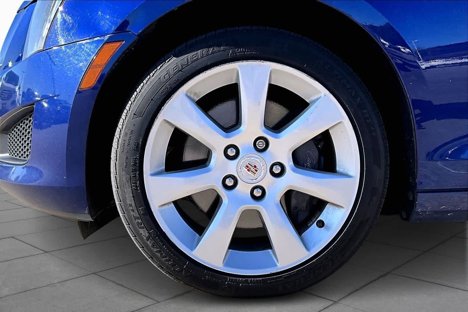 2013 Cadillac ATS  Opulent Blue Metallic at Sterling McCall Nissan