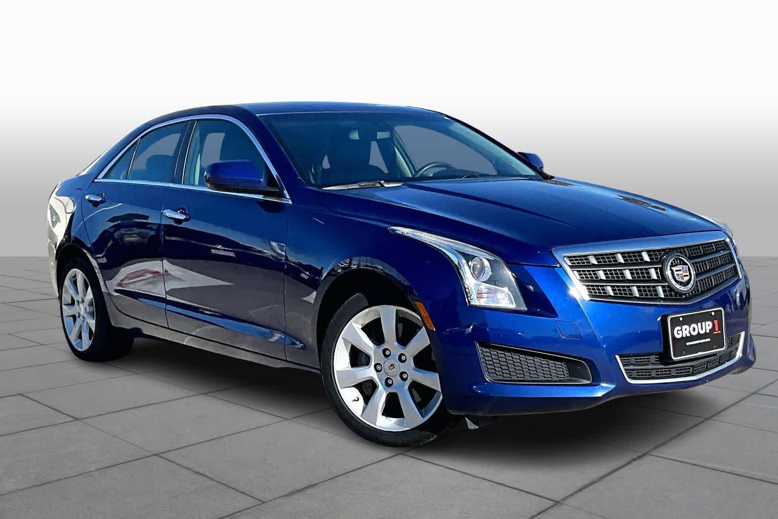 2013 Cadillac ATS  Opulent Blue Metallic at Sterling McCall Nissan
