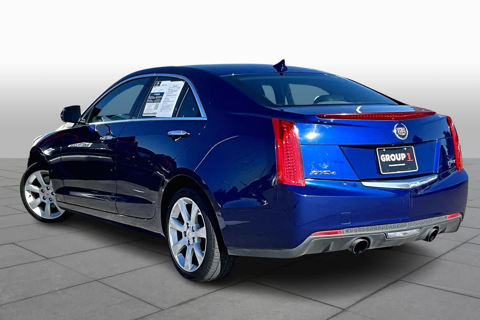 2013 Cadillac ATS  Opulent Blue Metallic at Sterling McCall Nissan