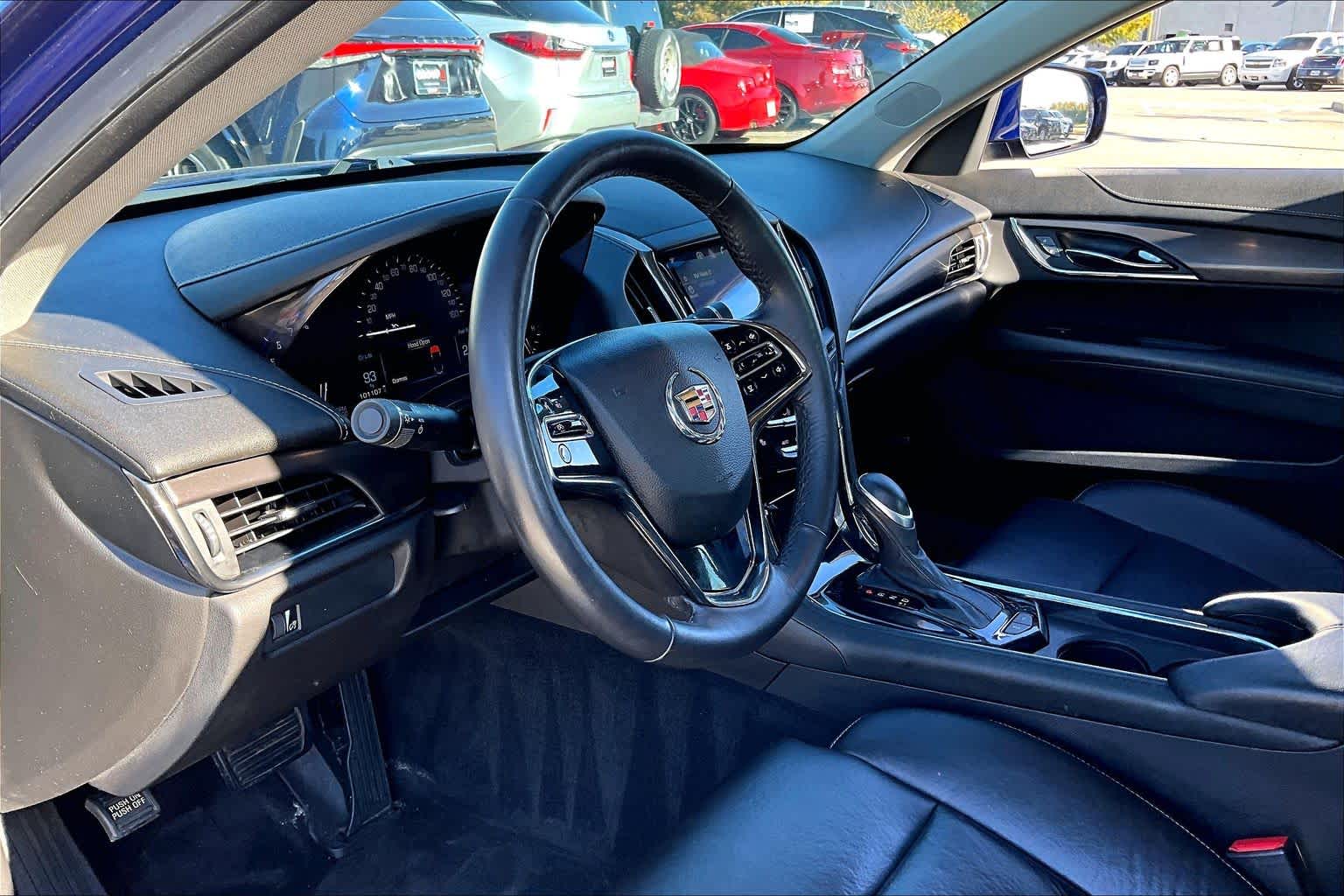 2013 Cadillac ATS  Opulent Blue Metallic at Sterling McCall Nissan
