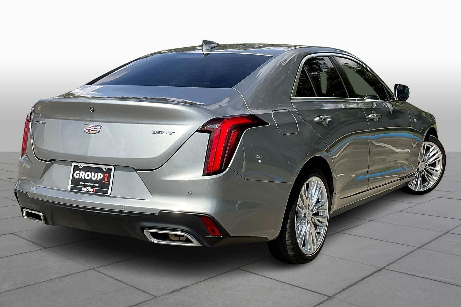 2023 Cadillac CT4 Premium Luxury Argent Silver Metallic at Mercedes-Benz of Houston North