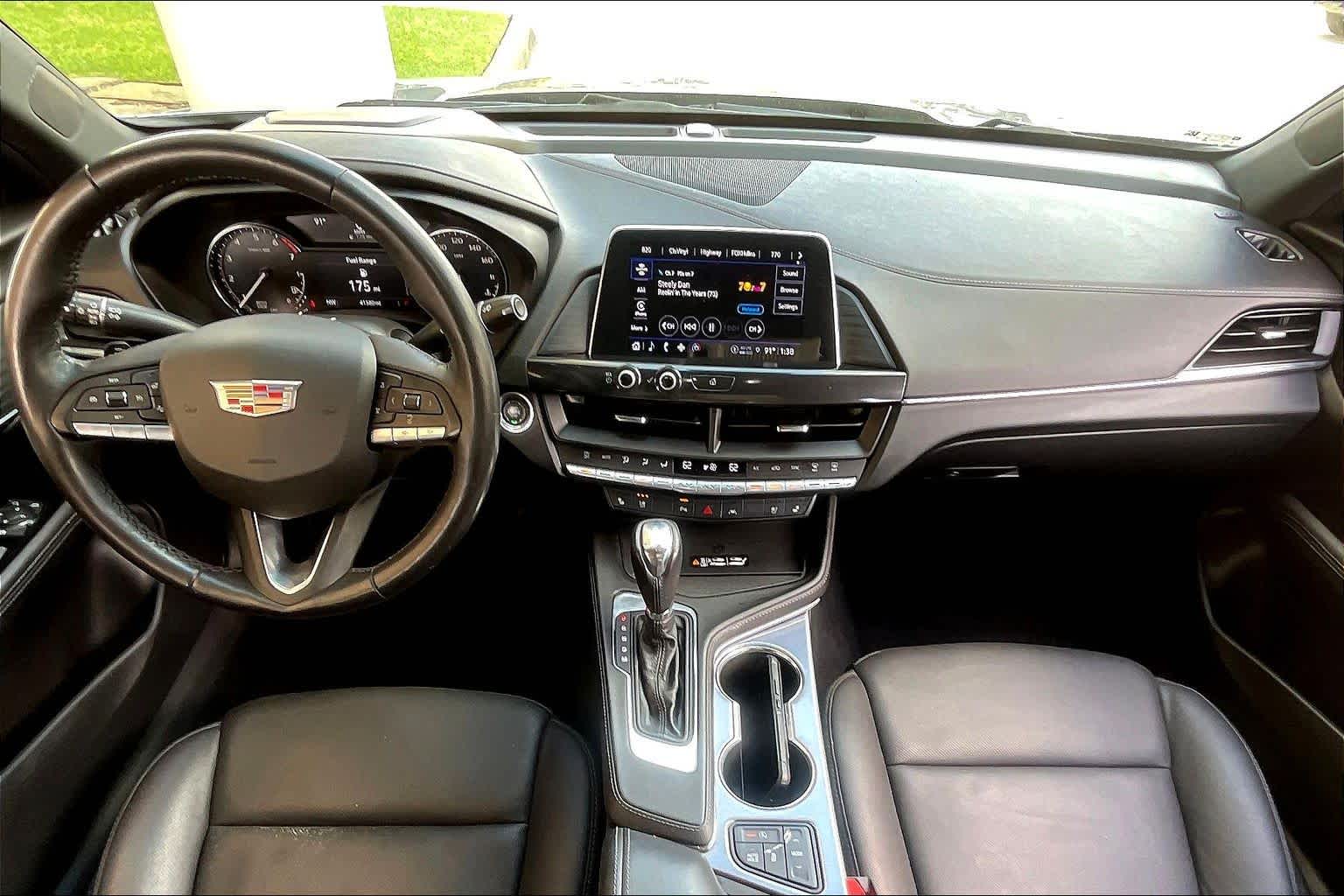 2023 Cadillac CT4 Premium Luxury Argent Silver Metallic at Mercedes-Benz of Houston North