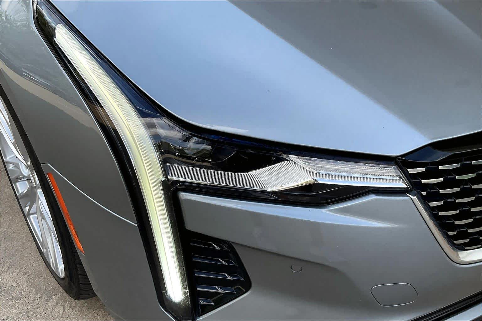 2023 Cadillac CT4 Premium Luxury Argent Silver Metallic at Mercedes-Benz of Houston North