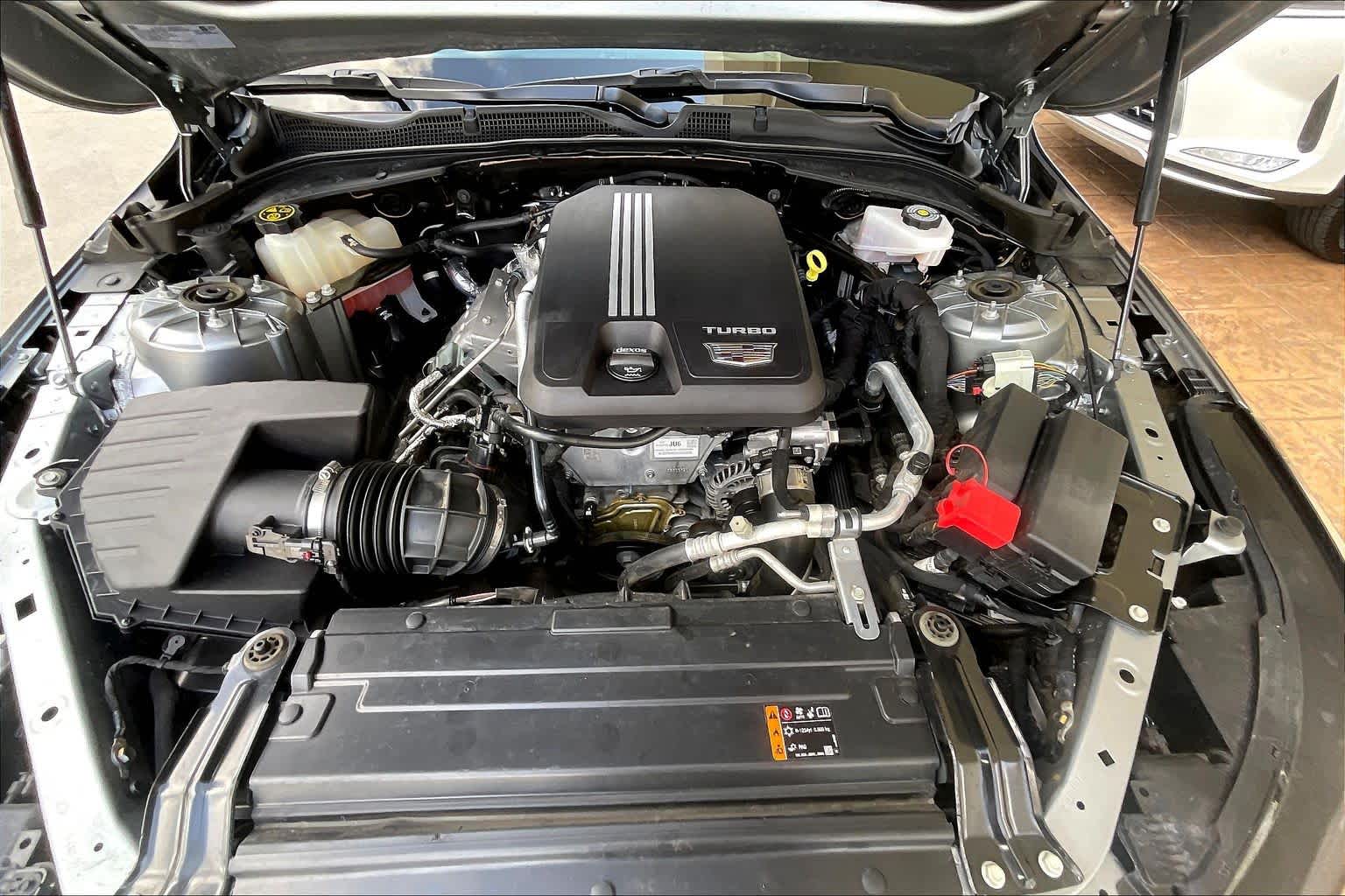 2023 Cadillac CT4 Premium Luxury Argent Silver Metallic at Mercedes-Benz of Houston North