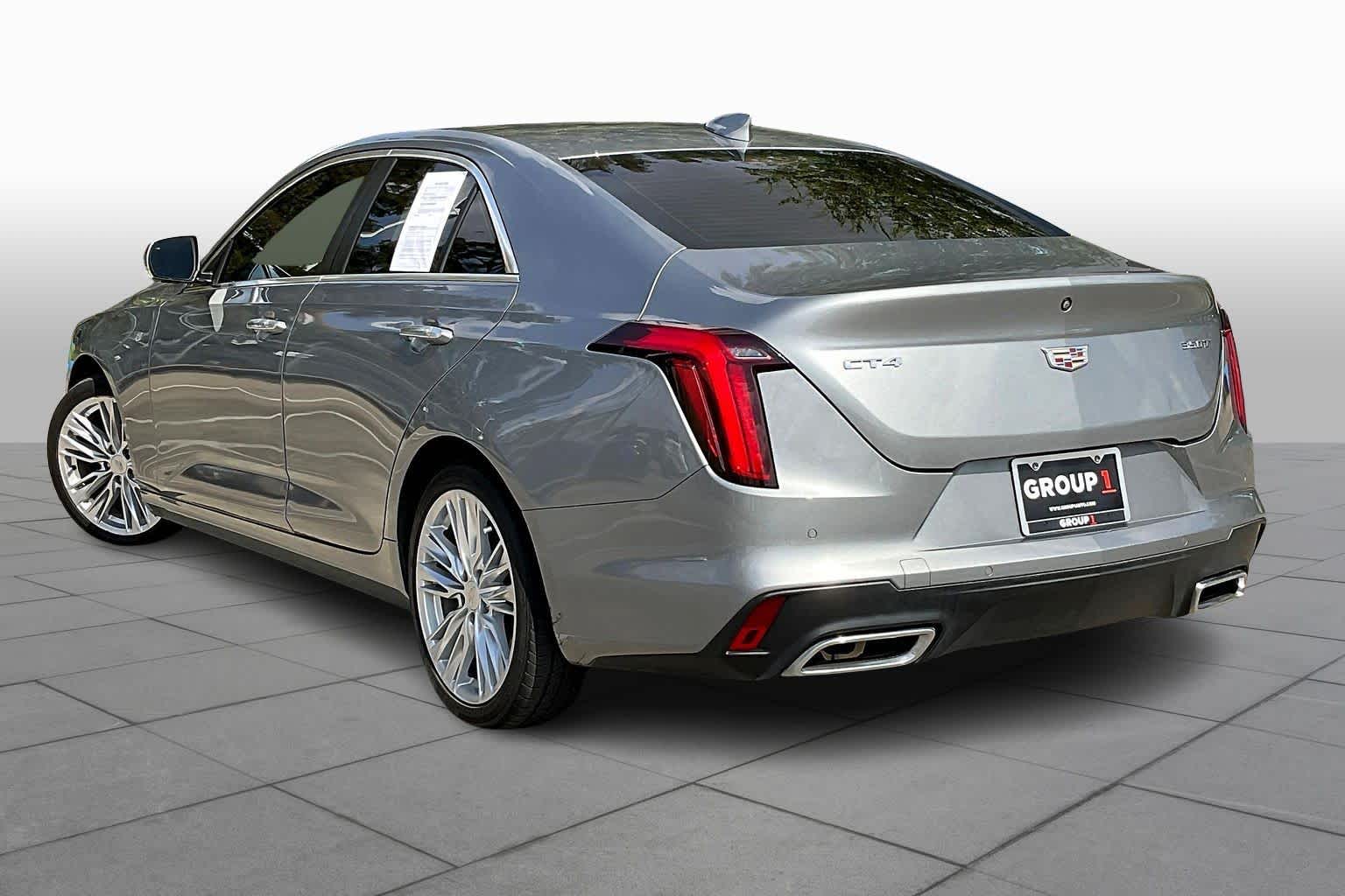 2023 Cadillac CT4 Premium Luxury Argent Silver Metallic at Mercedes-Benz of Houston North