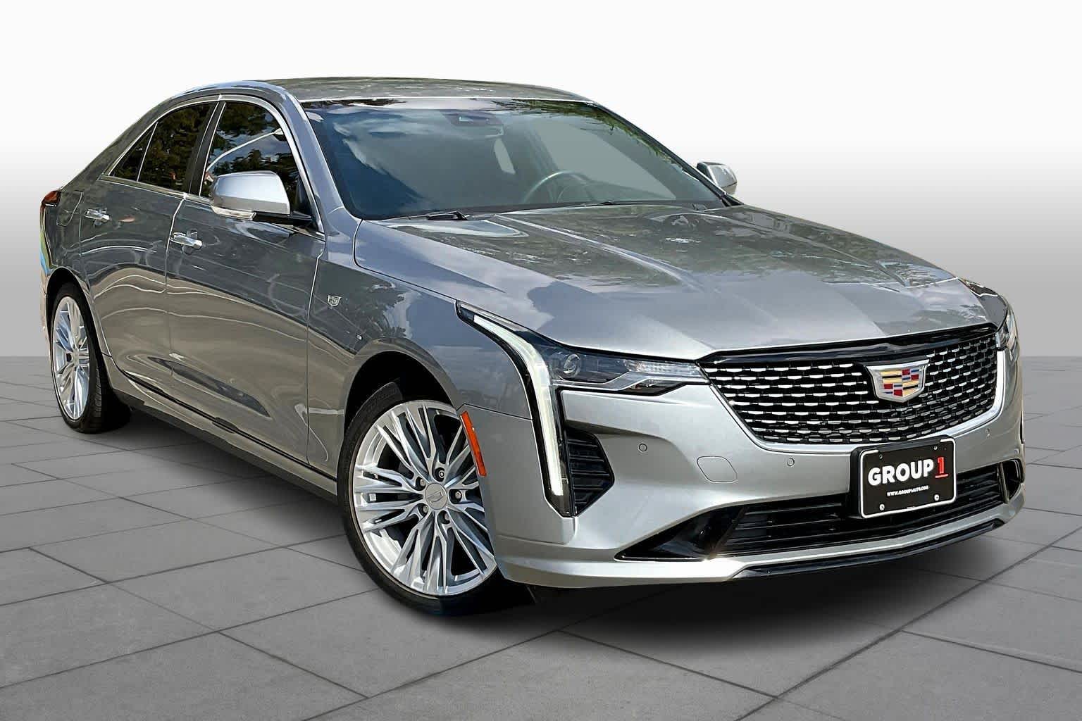 2023 Cadillac CT4 Premium Luxury Argent Silver Metallic at Mercedes-Benz of Houston North