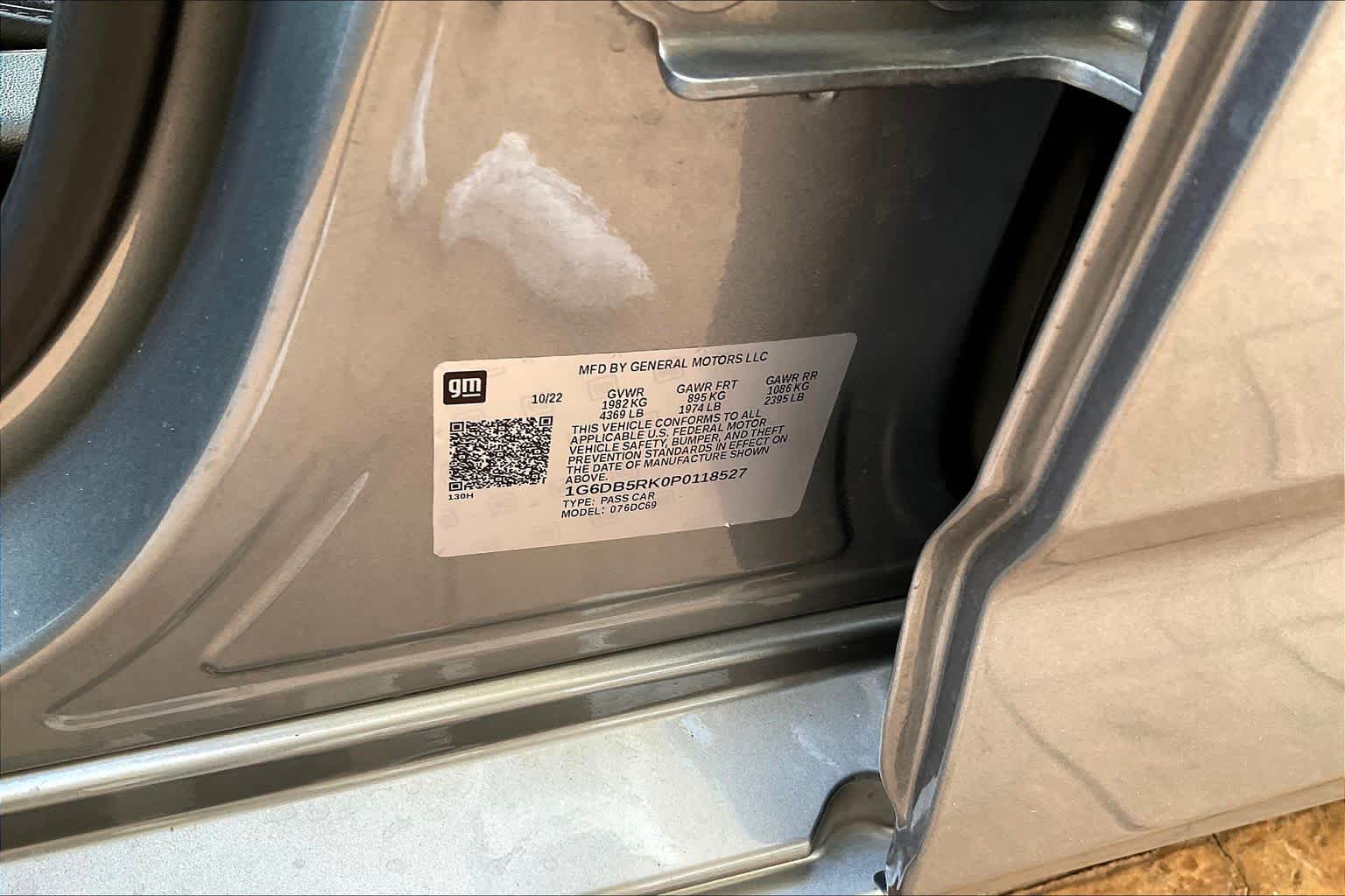 2023 Cadillac CT4 Premium Luxury Argent Silver Metallic at Mercedes-Benz of Houston North