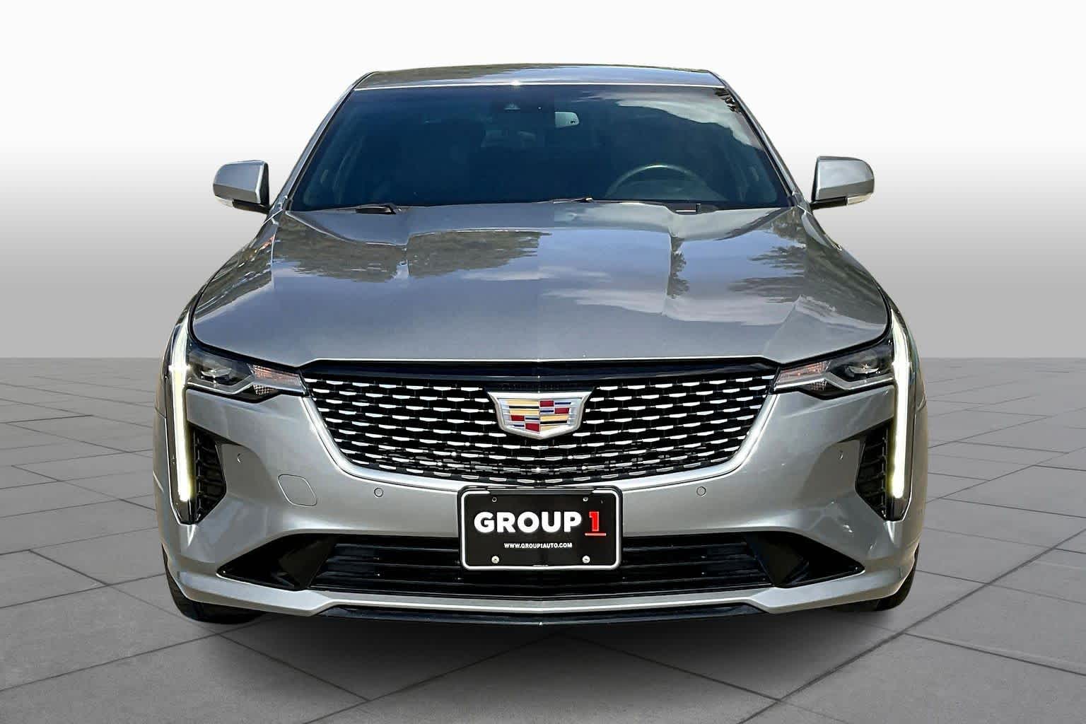 2023 Cadillac CT4 Premium Luxury Argent Silver Metallic at Mercedes-Benz of Houston North