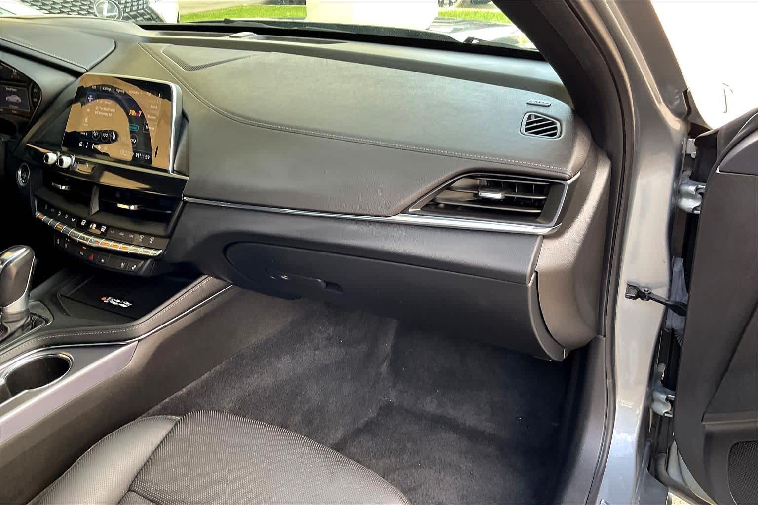 2023 Cadillac CT4 Premium Luxury Argent Silver Metallic at Mercedes-Benz of Houston North