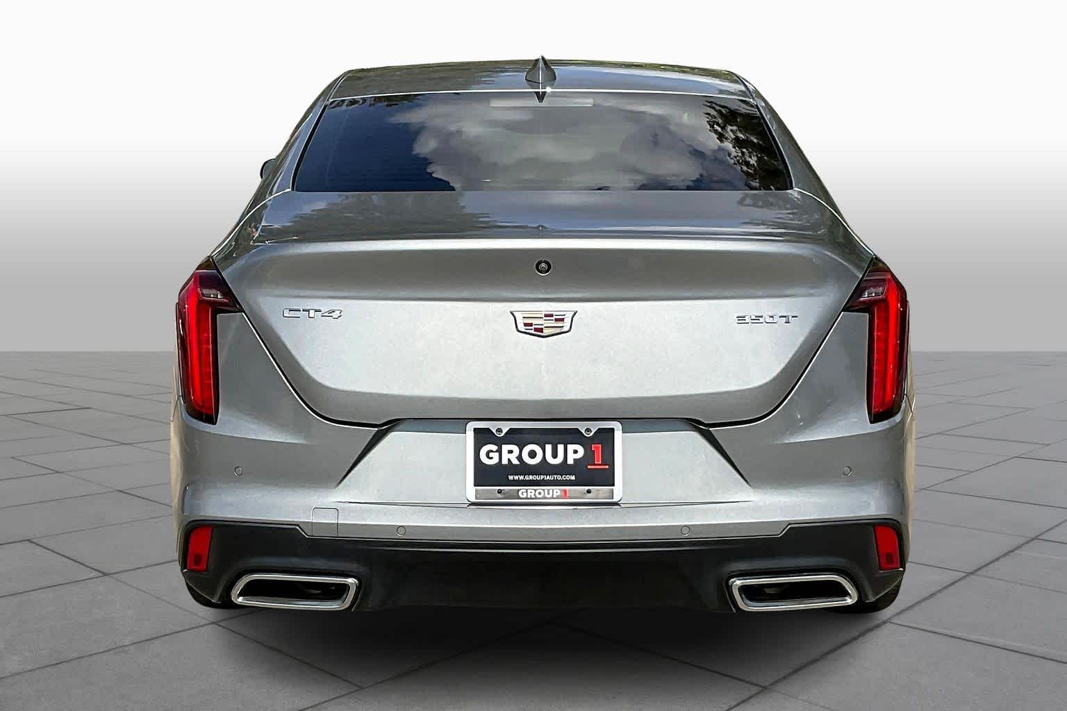 2023 Cadillac CT4 Premium Luxury Argent Silver Metallic at Mercedes-Benz of Houston North