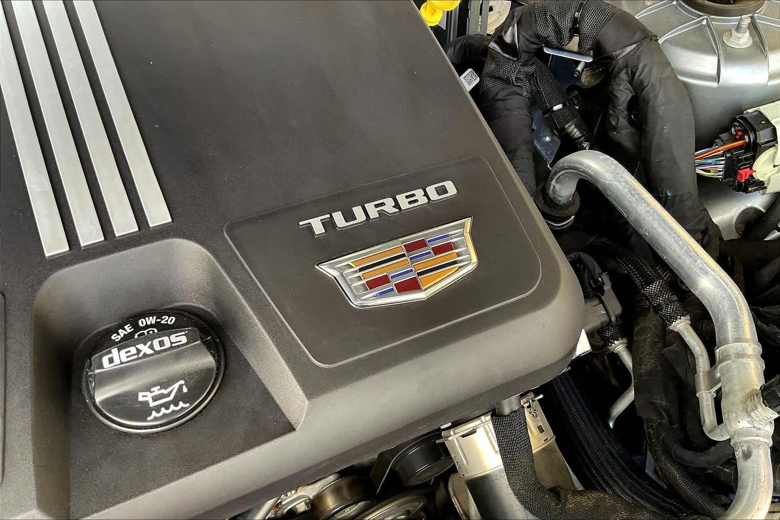 2023 Cadillac CT4 Premium Luxury Argent Silver Metallic at Mercedes-Benz of Houston North