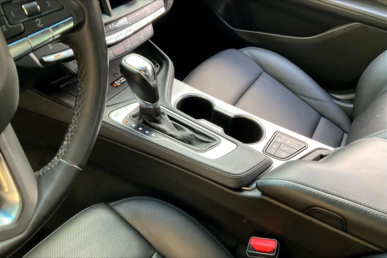 2023 Cadillac CT4 Premium Luxury Argent Silver Metallic at Mercedes-Benz of Houston North