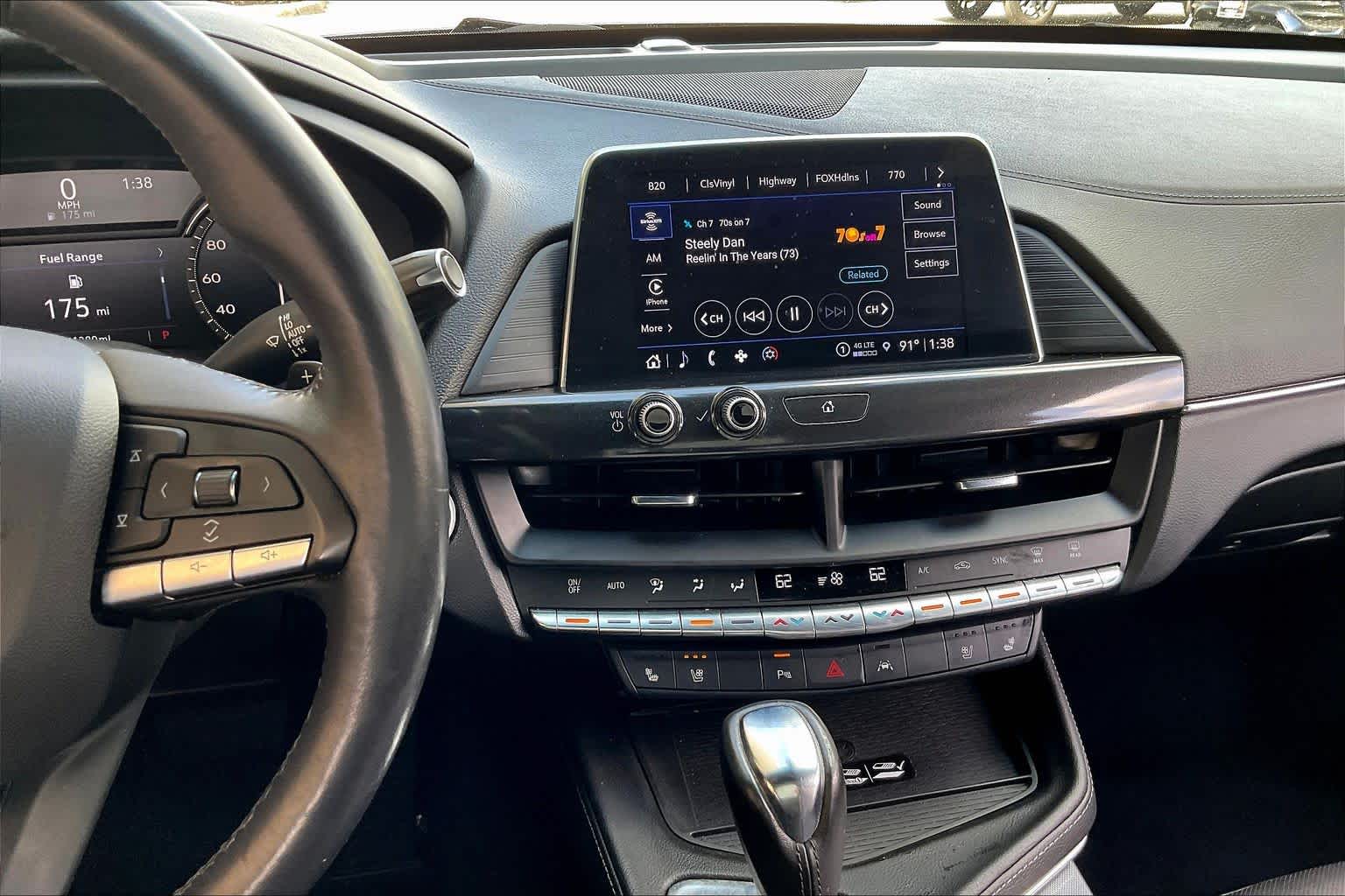 2023 Cadillac CT4 Premium Luxury Argent Silver Metallic at Mercedes-Benz of Houston North