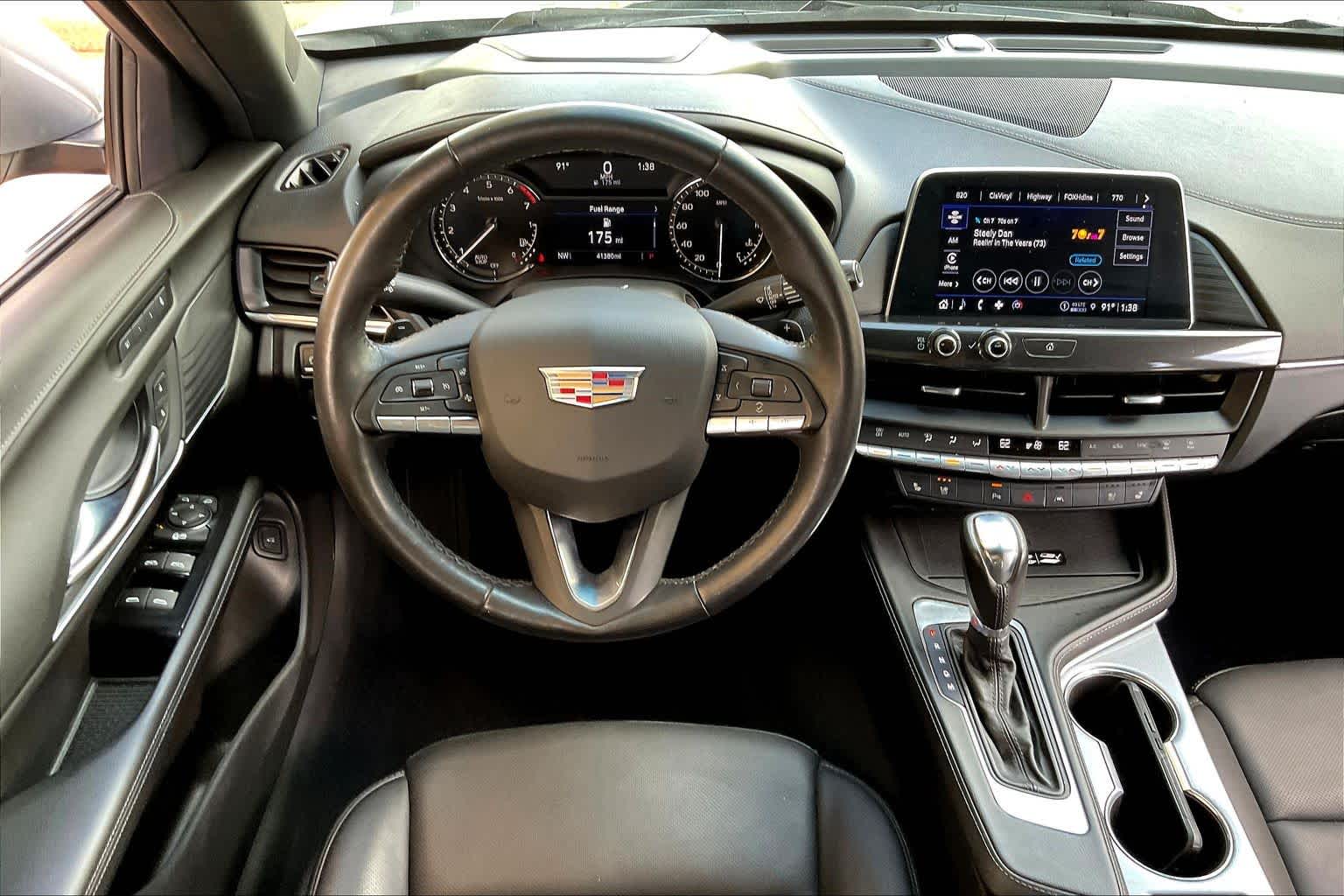 2023 Cadillac CT4 Premium Luxury Argent Silver Metallic at Mercedes-Benz of Houston North