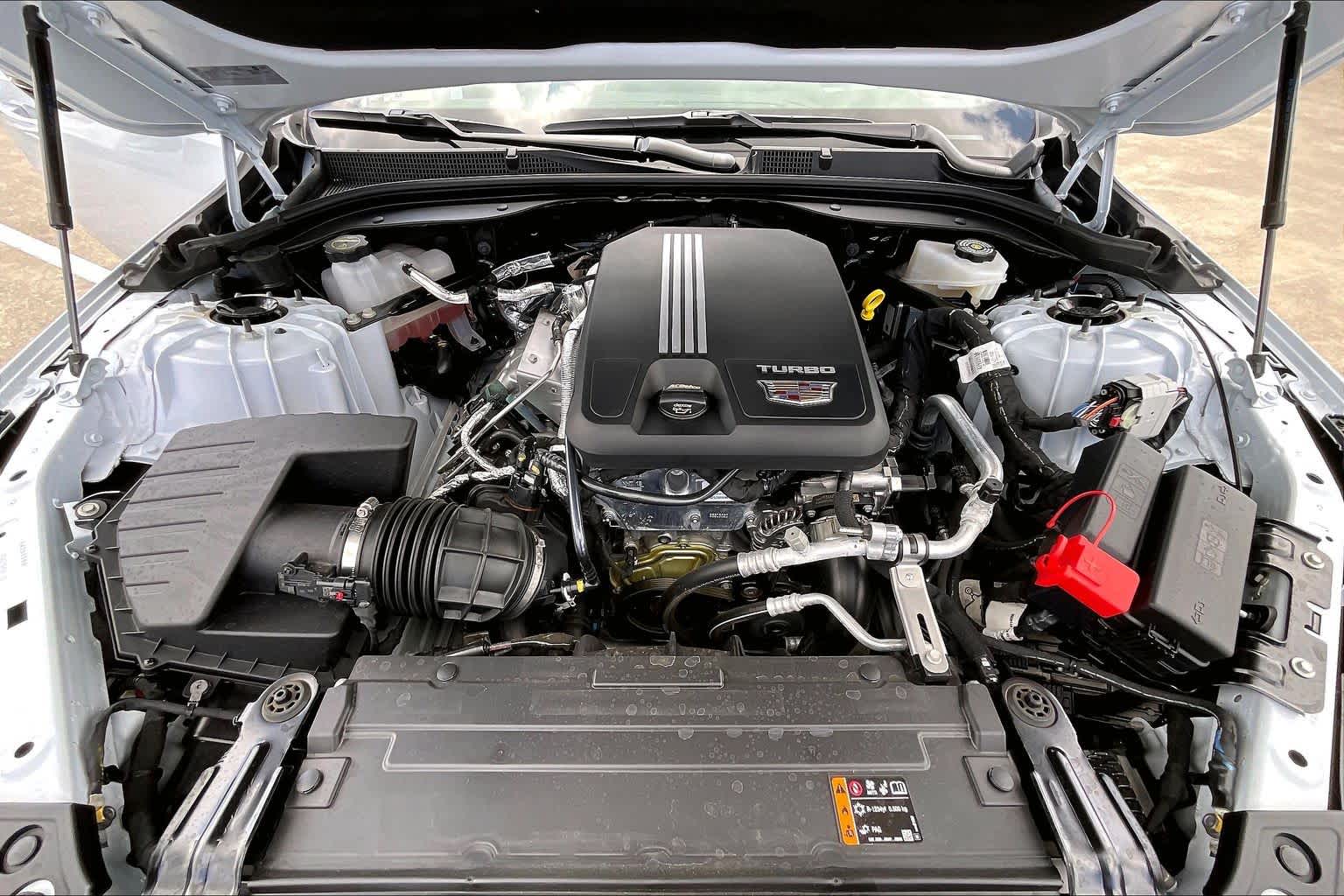 2026 Cadillac CT5 Premium Luxury Vibrant White Tricoat at Ron Craft Chevrolet Cadillac