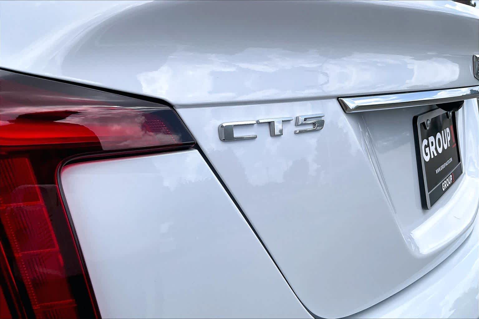 2026 Cadillac CT5 Premium Luxury Vibrant White Tricoat at Ron Craft Chevrolet Cadillac
