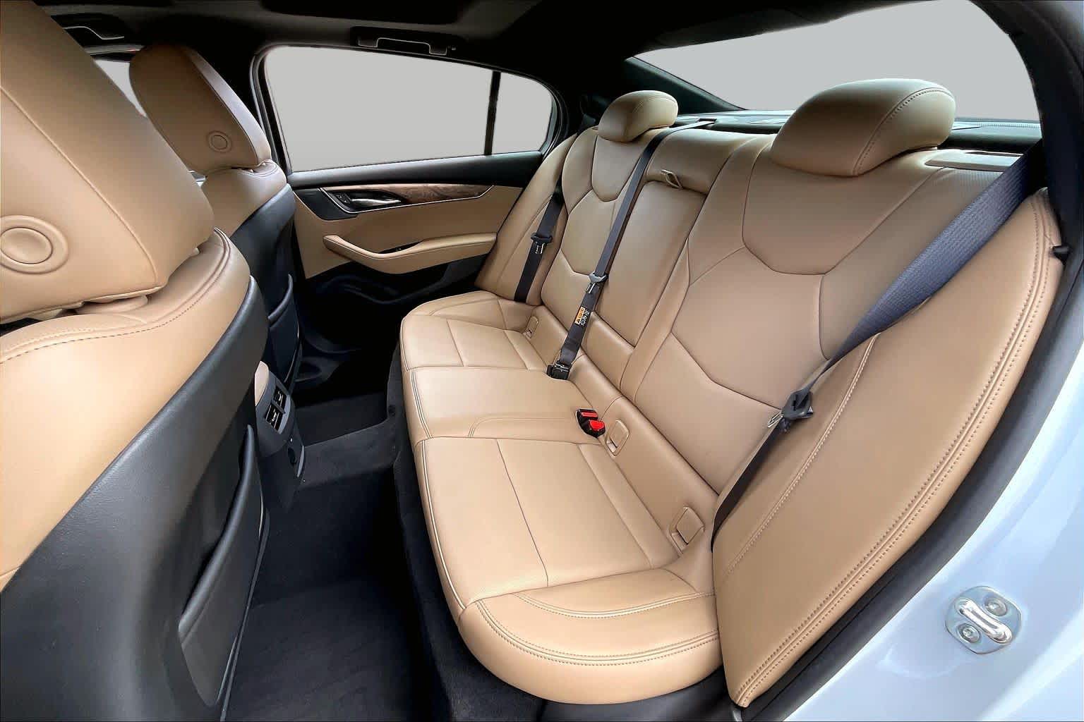 2026 Cadillac CT5 Premium Luxury Vibrant White Tricoat at Ron Craft Chevrolet Cadillac