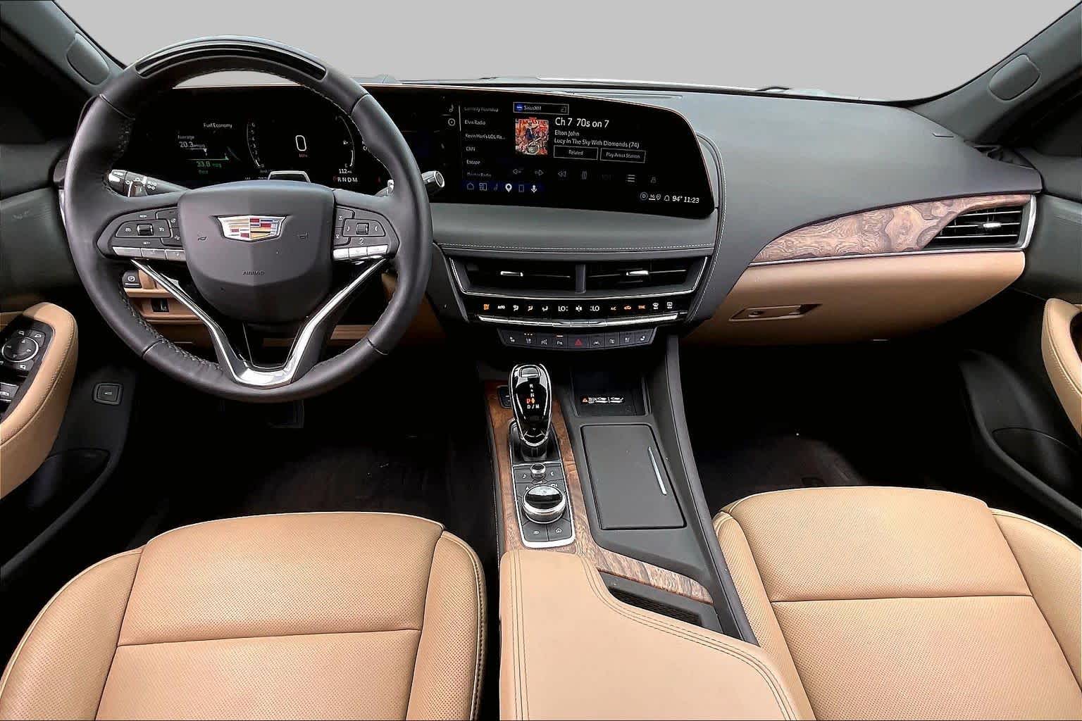 2026 Cadillac CT5 Premium Luxury Vibrant White Tricoat at Ron Craft Chevrolet Cadillac