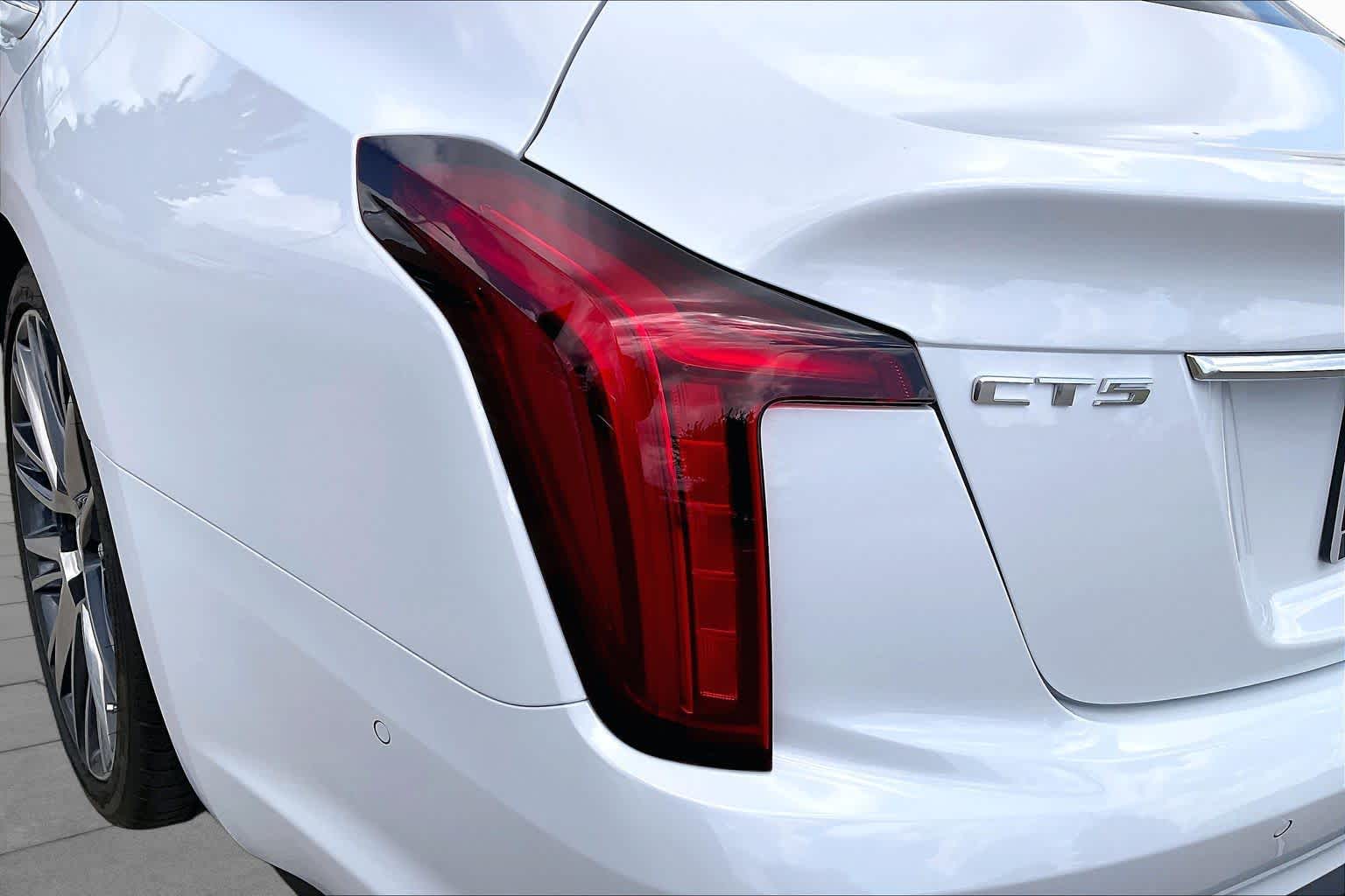 2026 Cadillac CT5 Premium Luxury Vibrant White Tricoat at Ron Craft Chevrolet Cadillac