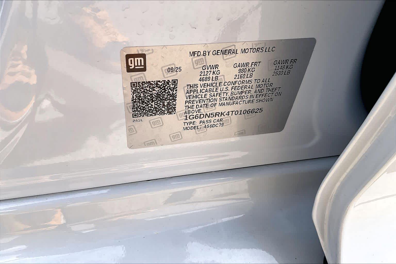 2026 Cadillac CT5 Premium Luxury Vibrant White Tricoat at Ron Craft Chevrolet Cadillac