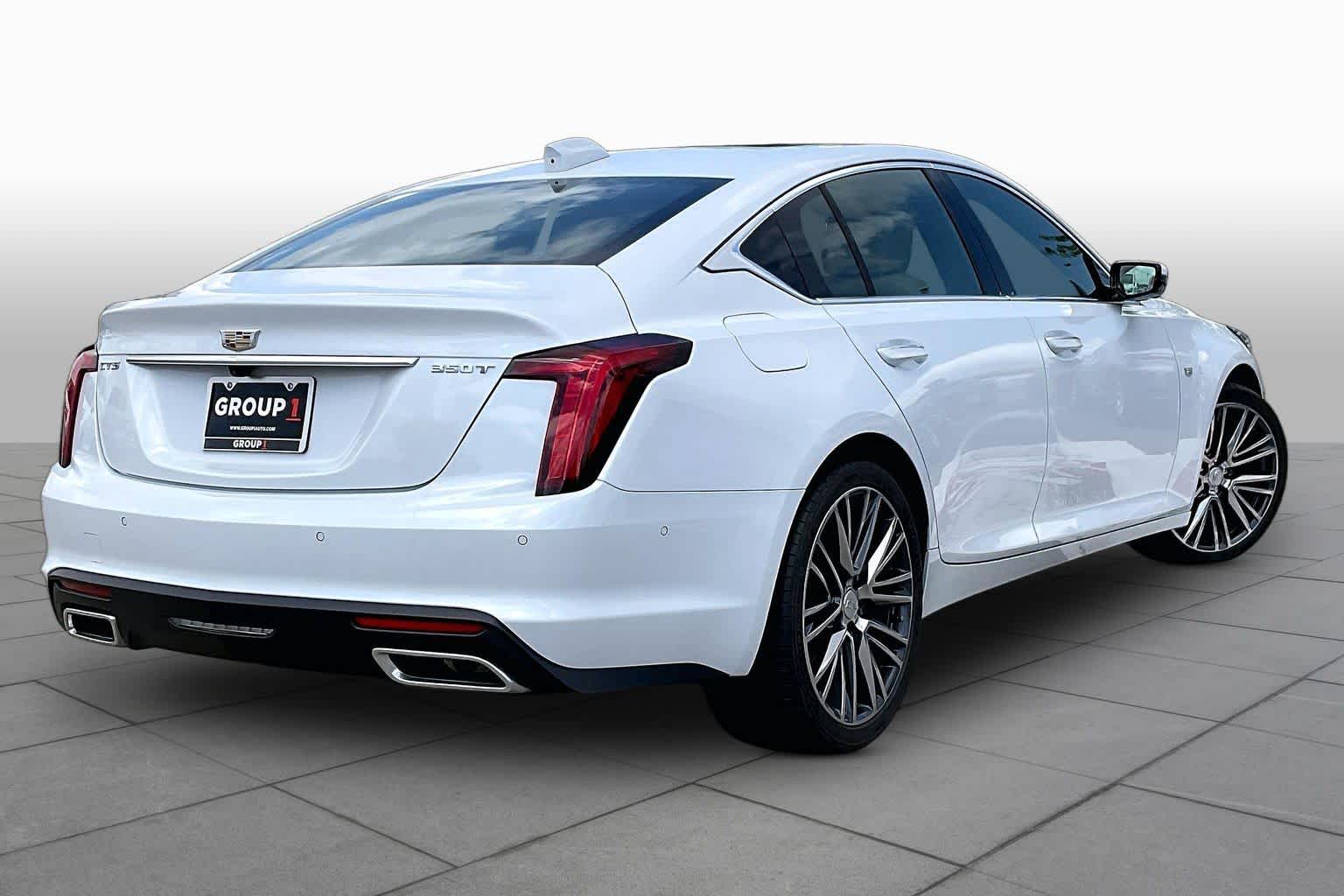 2026 Cadillac CT5 Premium Luxury Vibrant White Tricoat at Ron Craft Chevrolet Cadillac