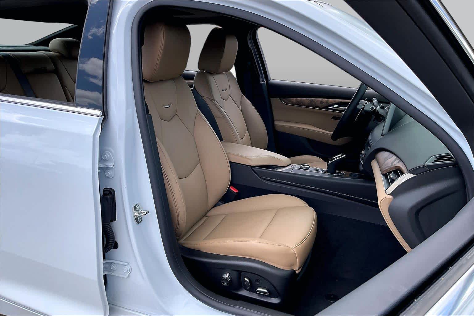 2026 Cadillac CT5 Premium Luxury Vibrant White Tricoat at Ron Craft Chevrolet Cadillac