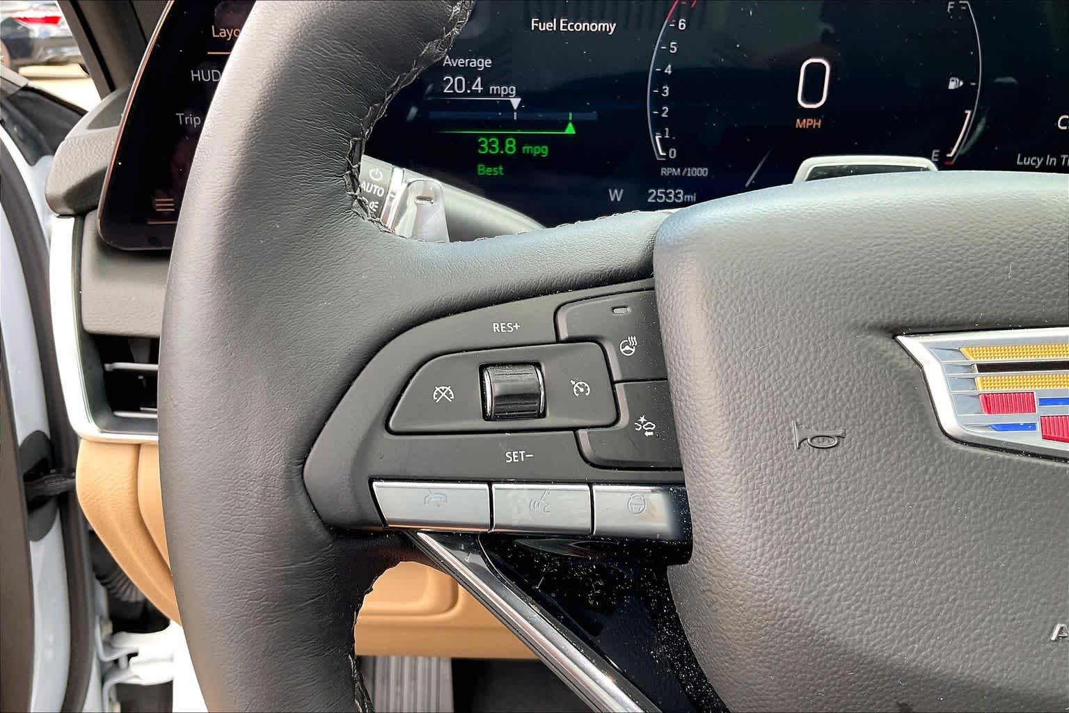 2026 Cadillac CT5 Premium Luxury Vibrant White Tricoat at Ron Craft Chevrolet Cadillac