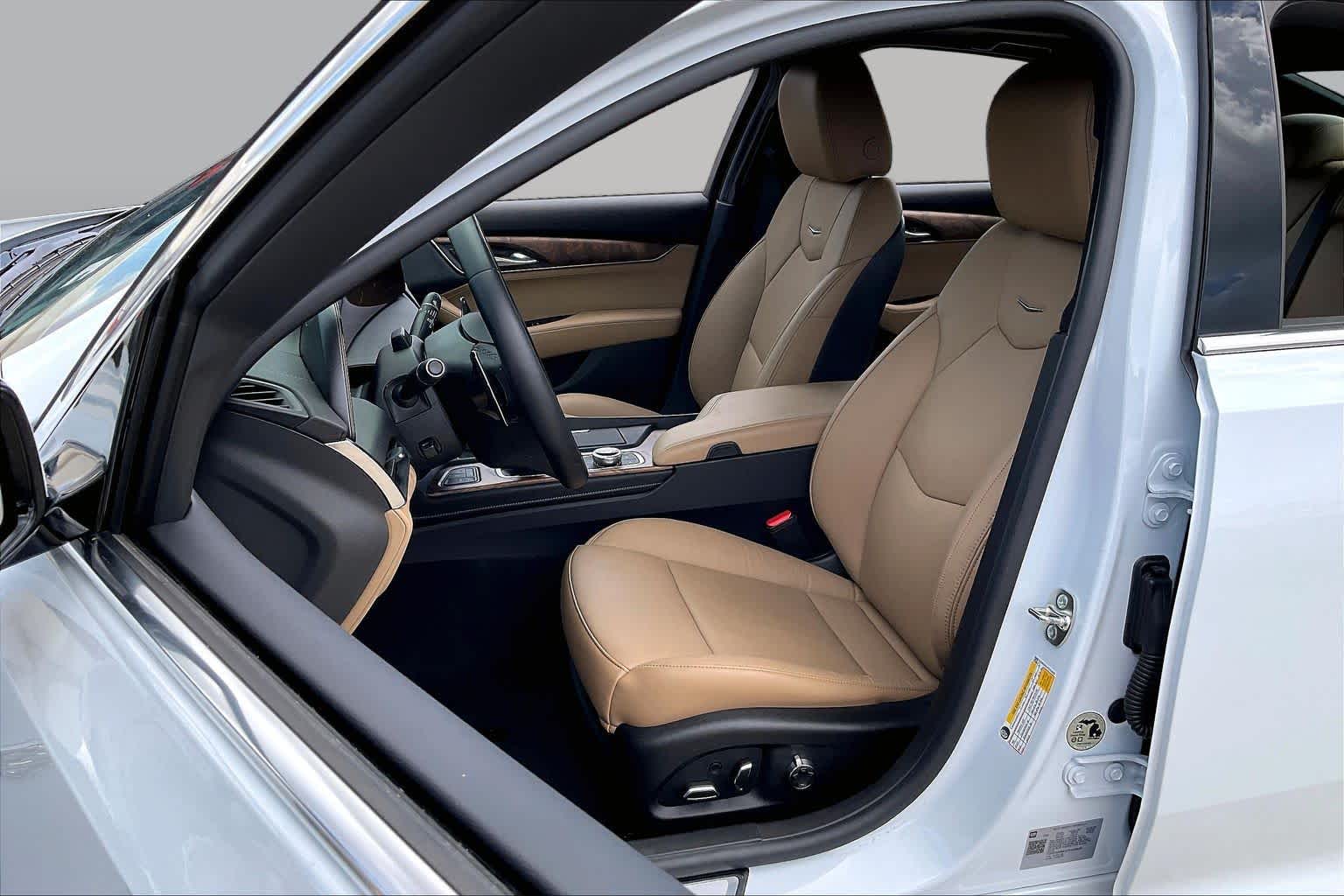 2026 Cadillac CT5 Premium Luxury Vibrant White Tricoat at Ron Craft Chevrolet Cadillac