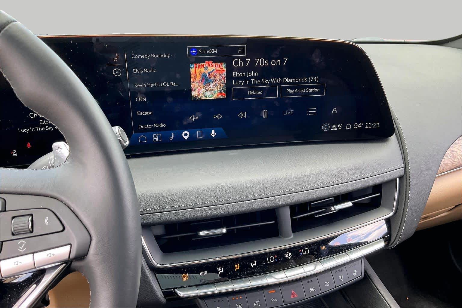 2026 Cadillac CT5 Premium Luxury Vibrant White Tricoat at Ron Craft Chevrolet Cadillac