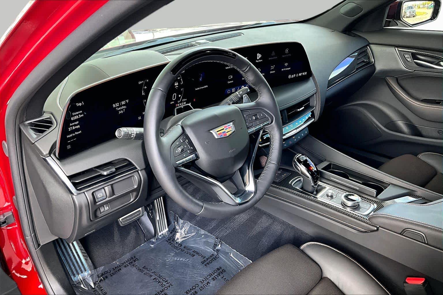 2026 Cadillac CT5 Sport Radiant Red Tintcoat at Ron Craft Chevrolet Cadillac