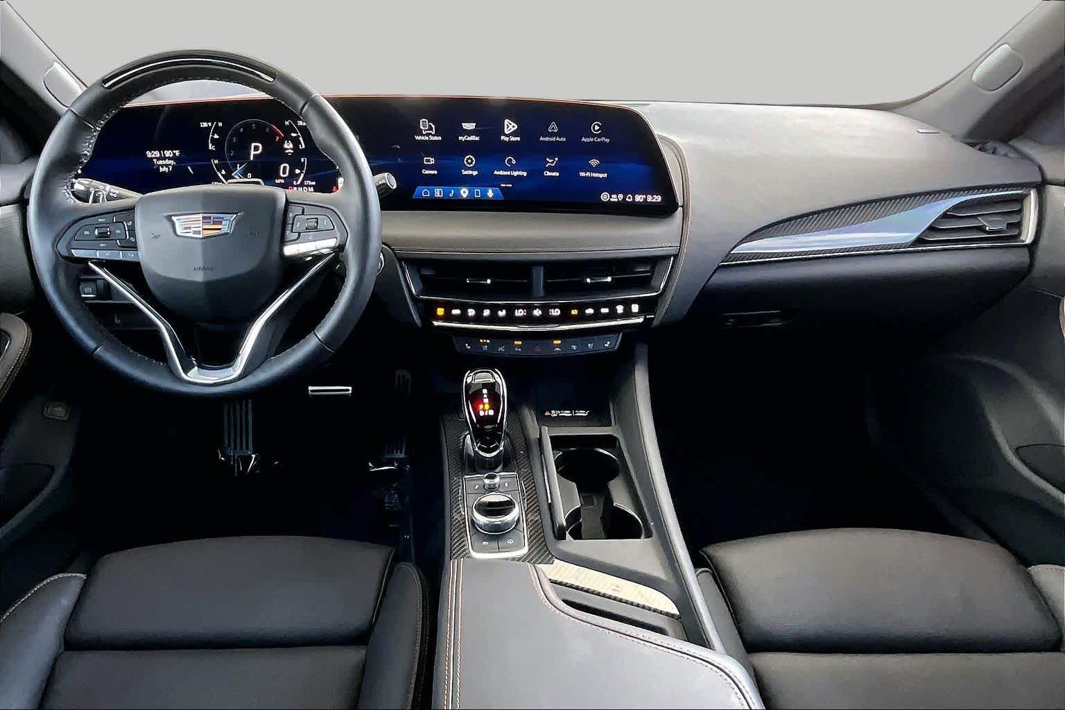2026 Cadillac CT5 Sport Radiant Red Tintcoat at Ron Craft Chevrolet Cadillac