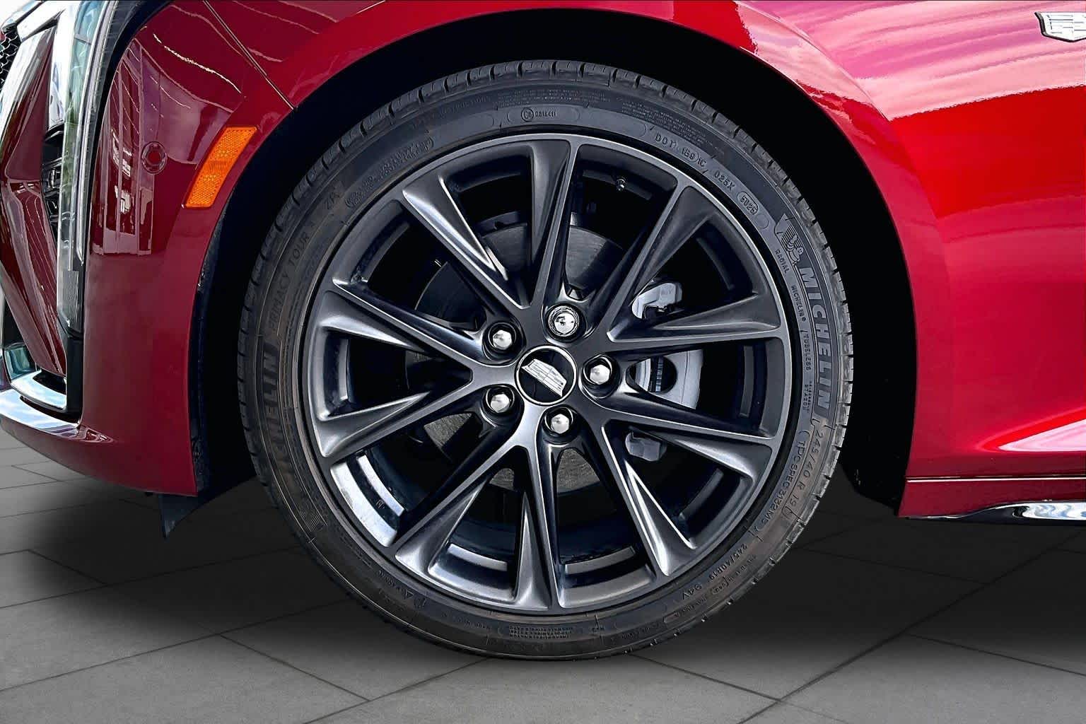 2026 Cadillac CT5 Sport Radiant Red Tintcoat at Ron Craft Chevrolet Cadillac